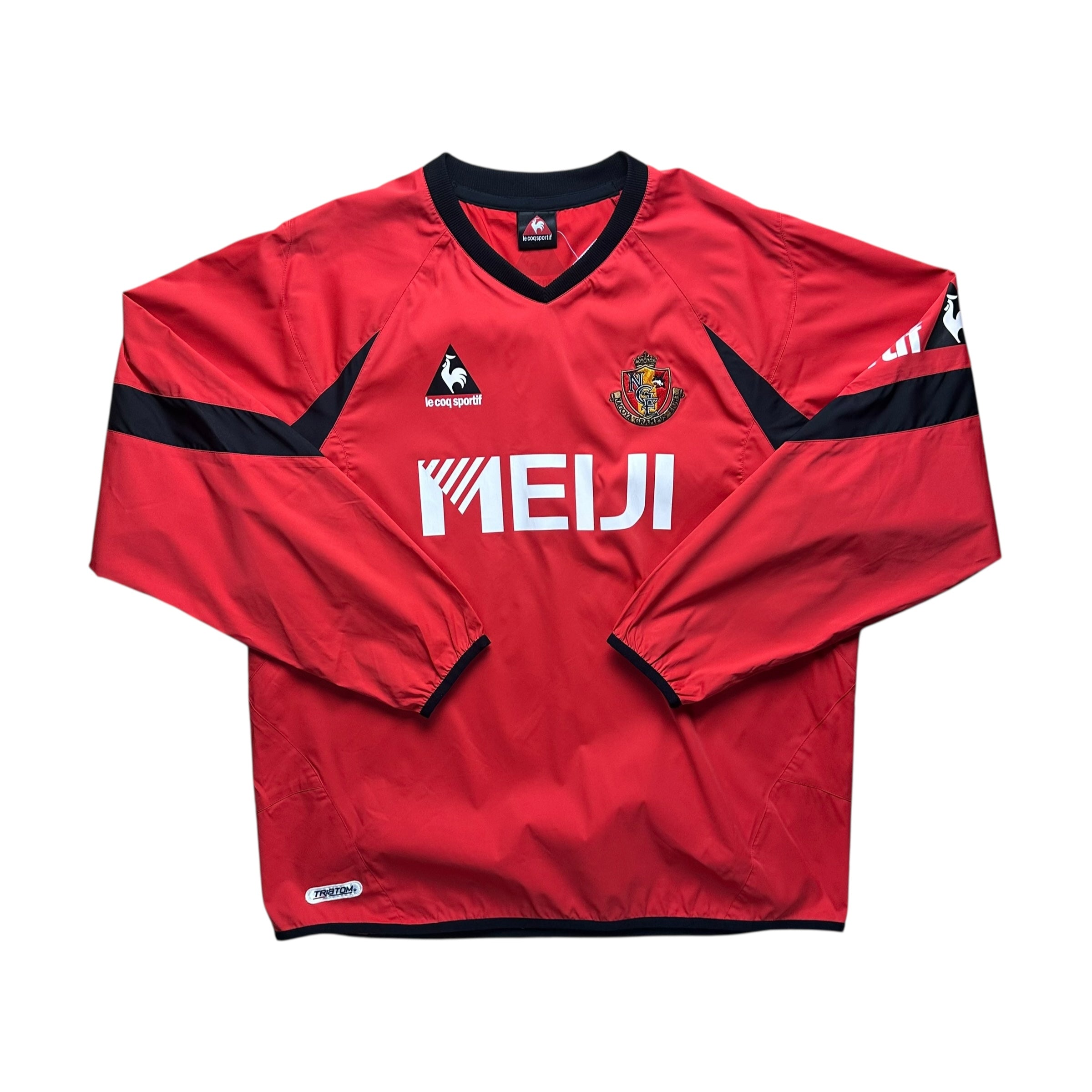 Nagoya Grampus 2008-09 L/S Training Jacket Sweatshirt (L)