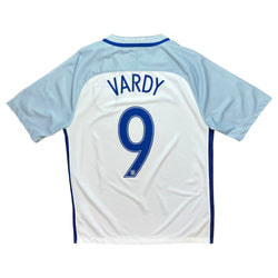 England 2016 Home Shirt (M) Vardy #9