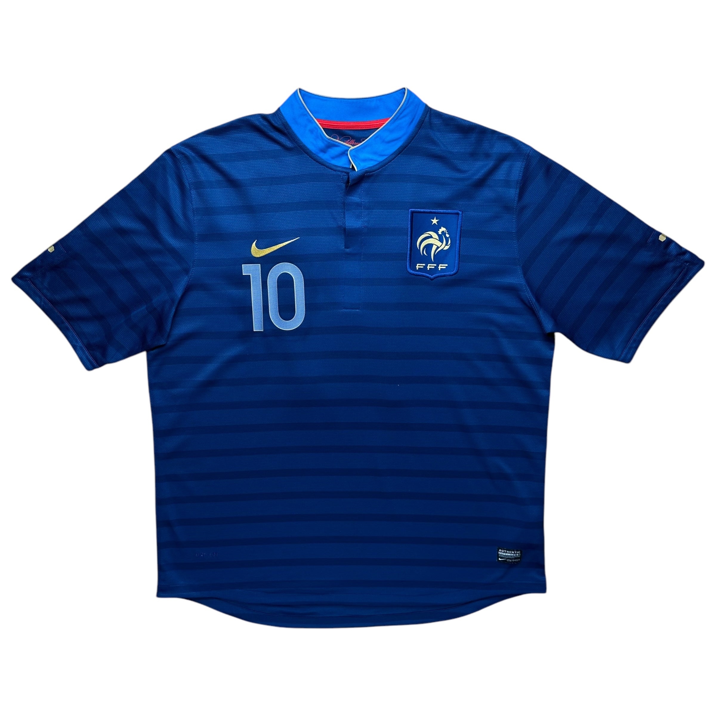 France 2012 Home Shirt (XL) Benzema #10