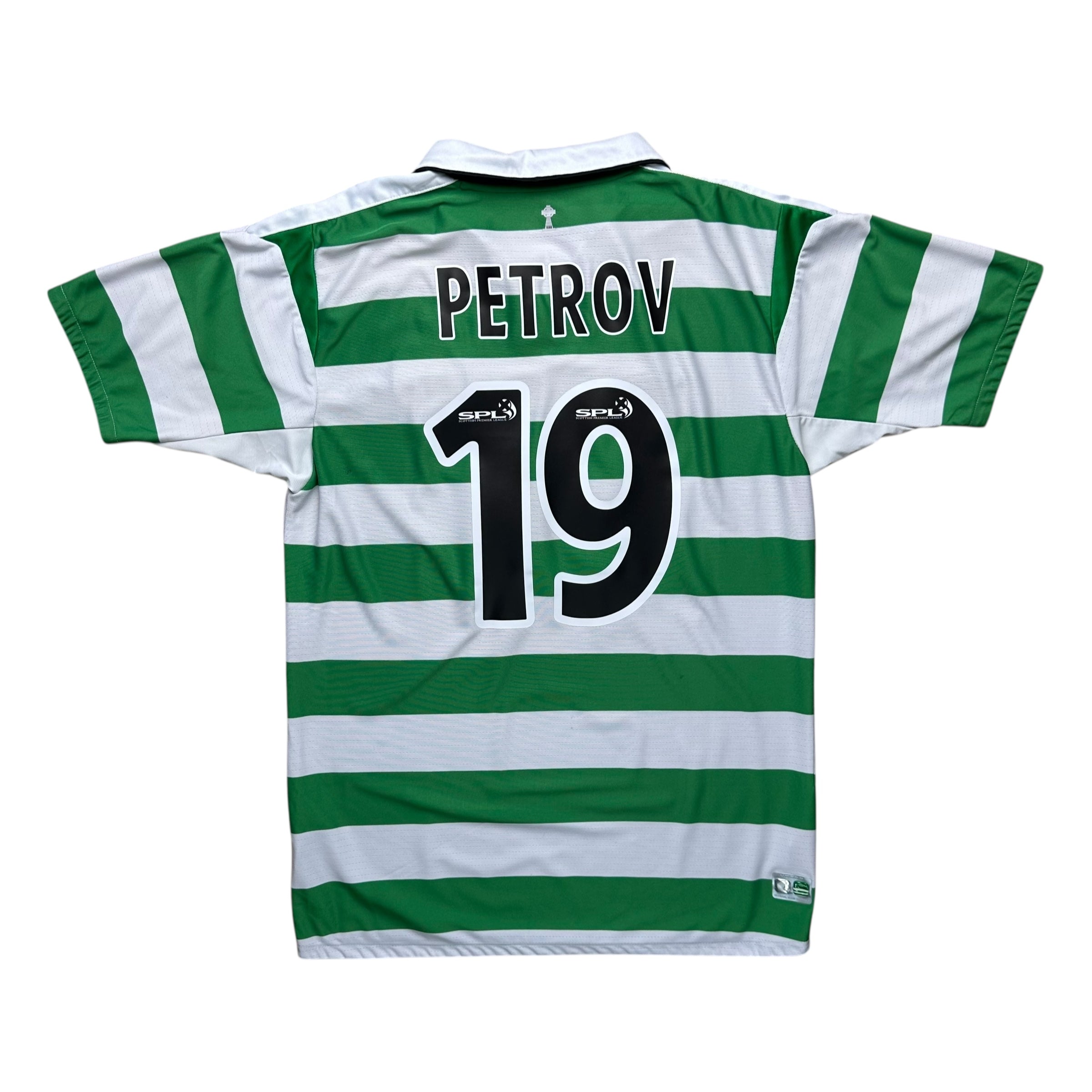 Celtic 2004-05 Home Shirt (M) Petrov #19