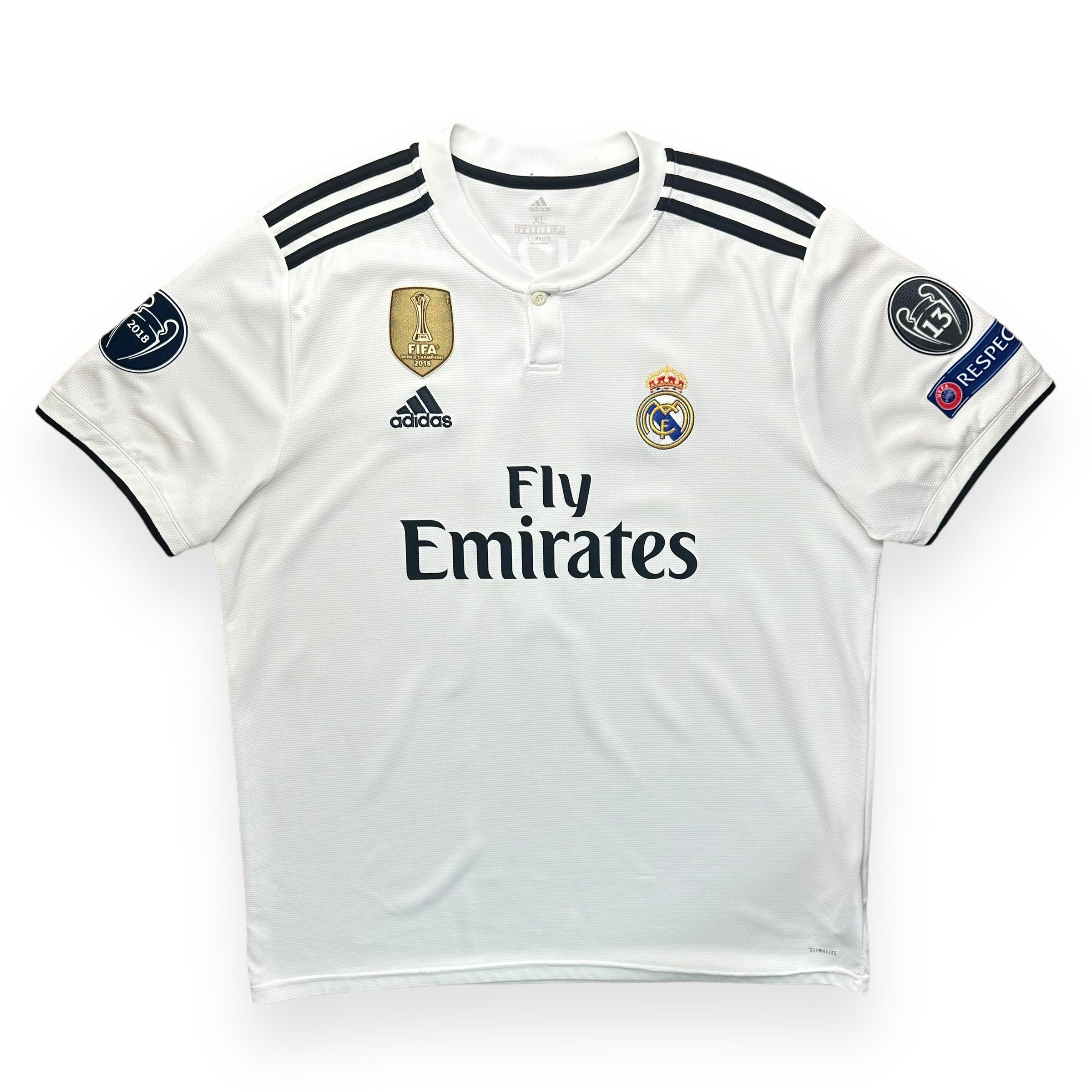 Real Madrid 2018-19 Home Shirt (XL) Benzema #9