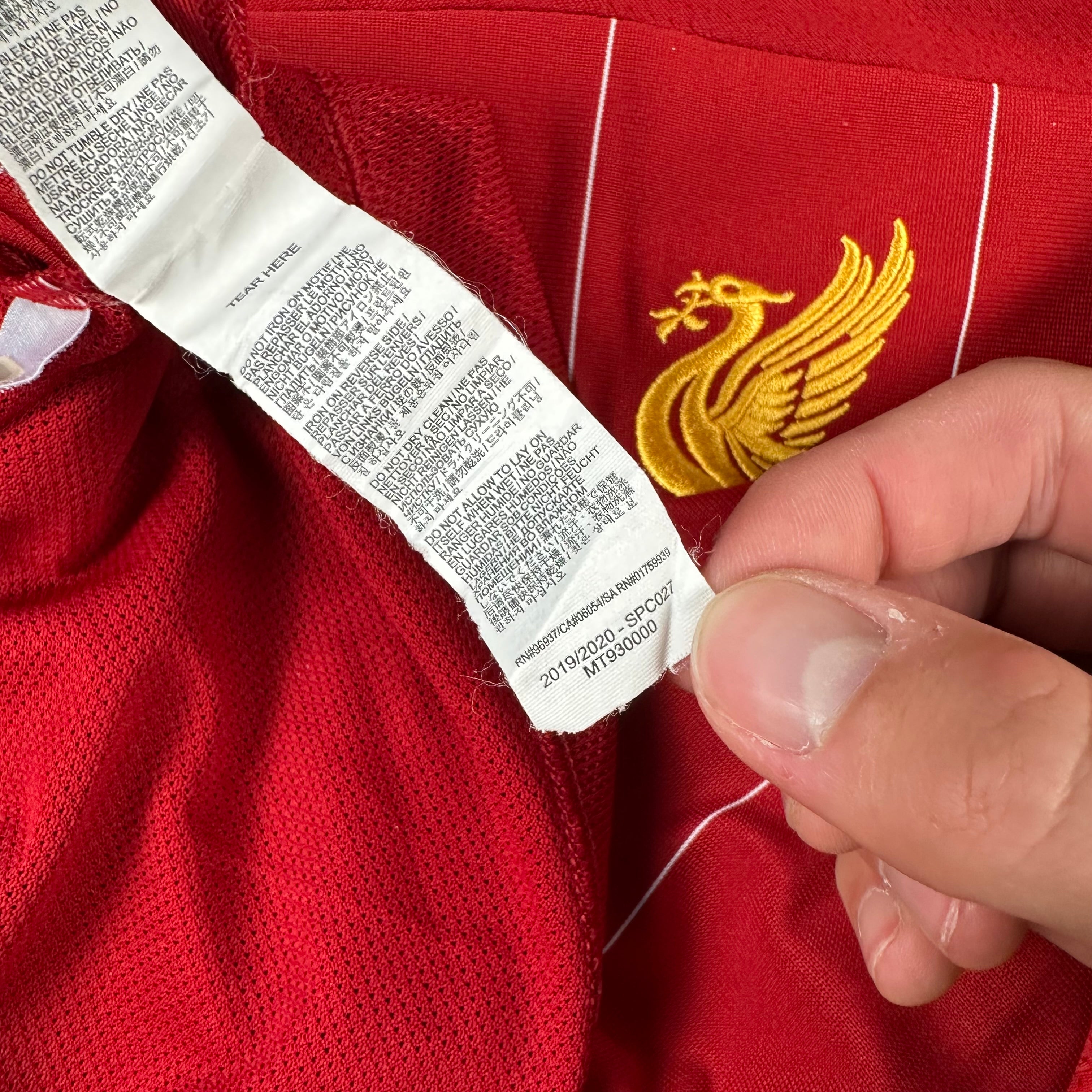 Liverpool 2019-20 Home Shirt (L) M.Salah #11