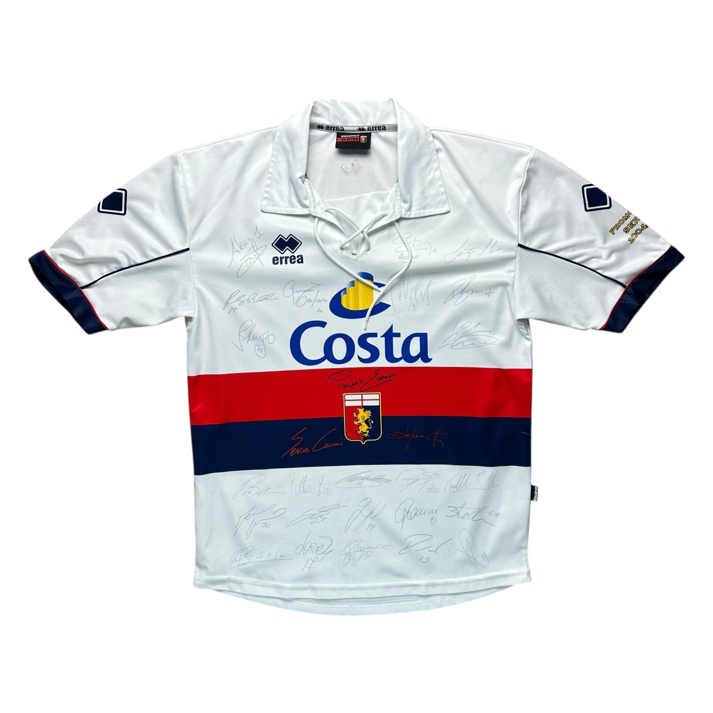 Genoa 2004-05 ‘Signed’ Special Edition Shirt (M)