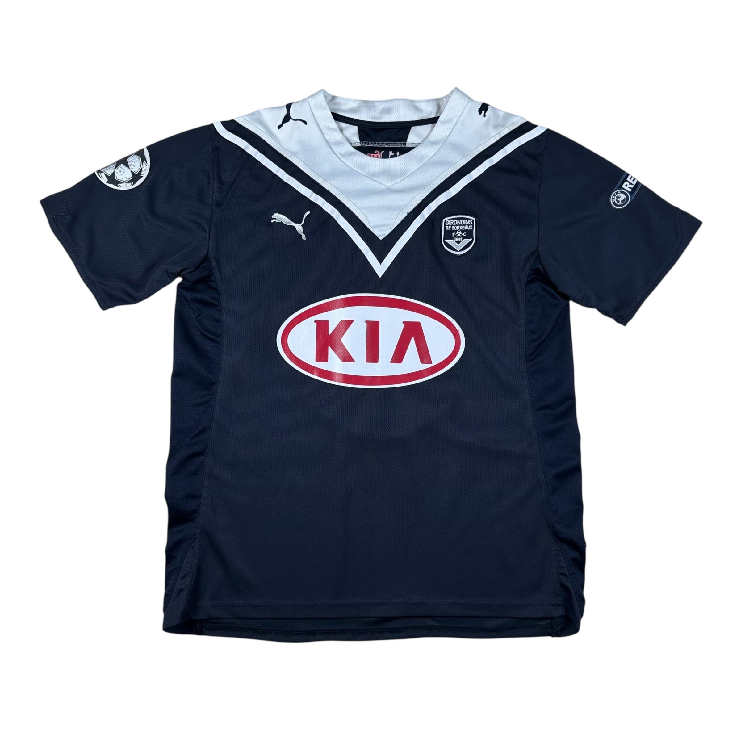 Girondins Bordeaux 2009-10 Home Shirt (M) Gourcuff #8