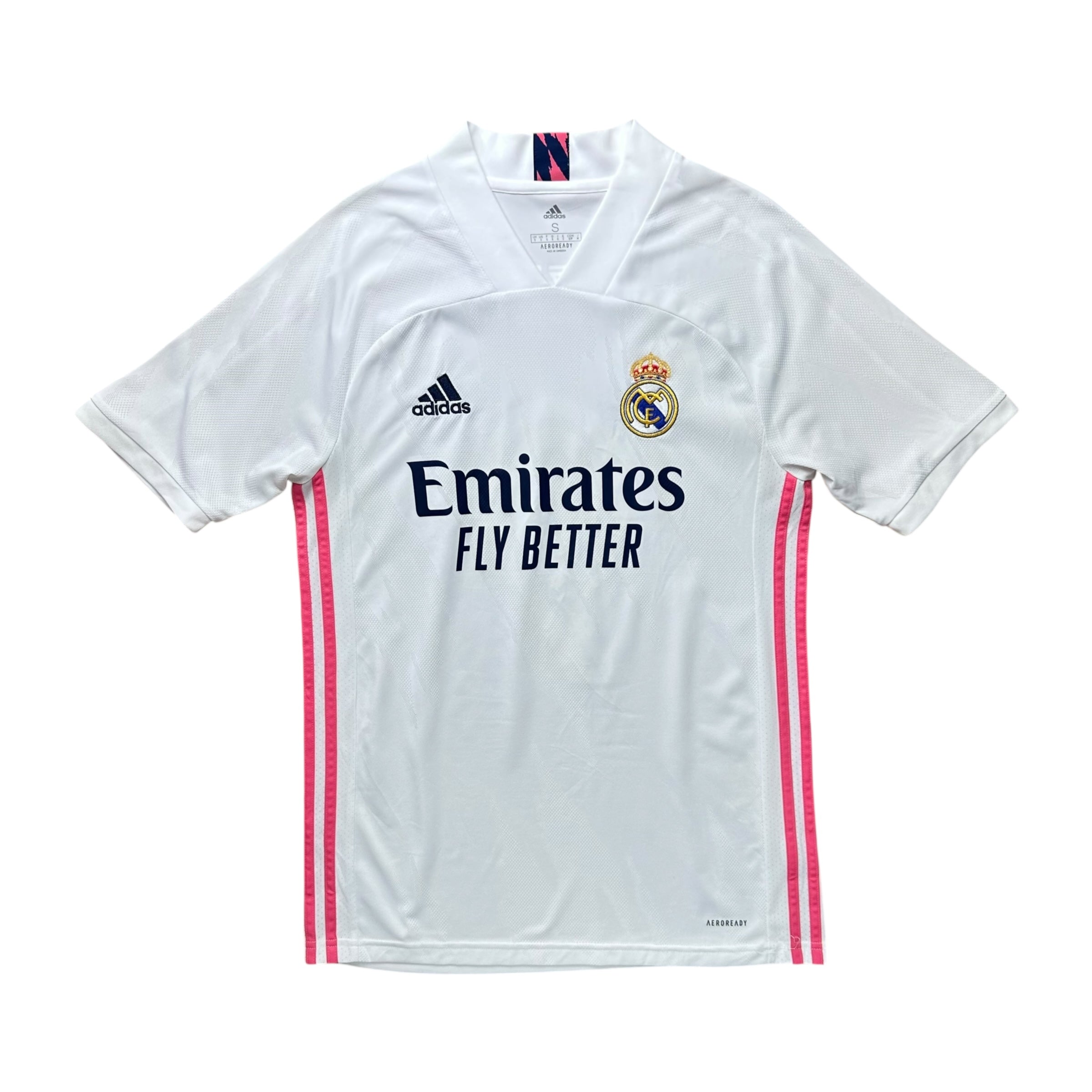 Real Madrid 2020-21 Home Shirt (S) Benzema #9