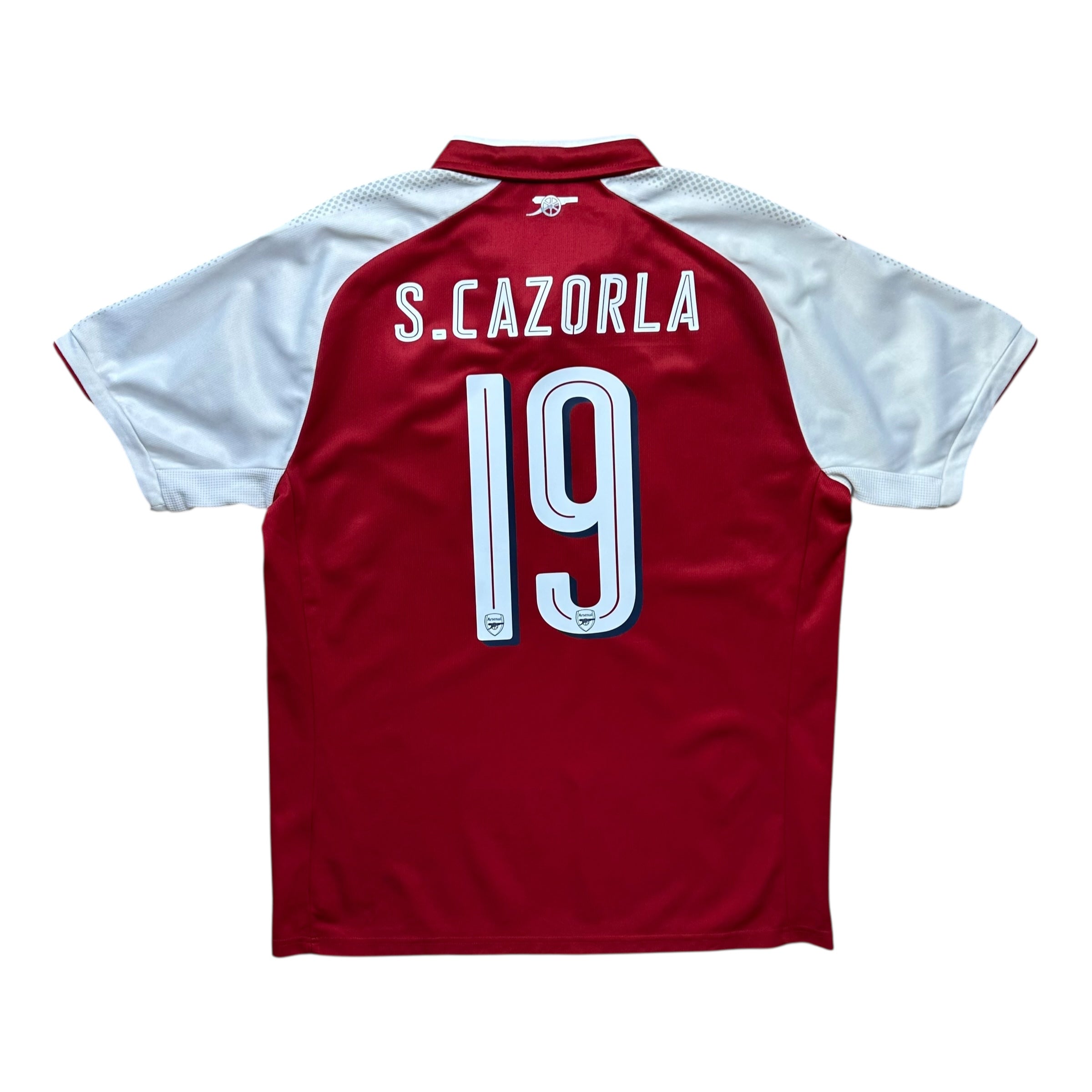 Arsenal 2017-18 Home Shirt (L) S.Cazorla #19