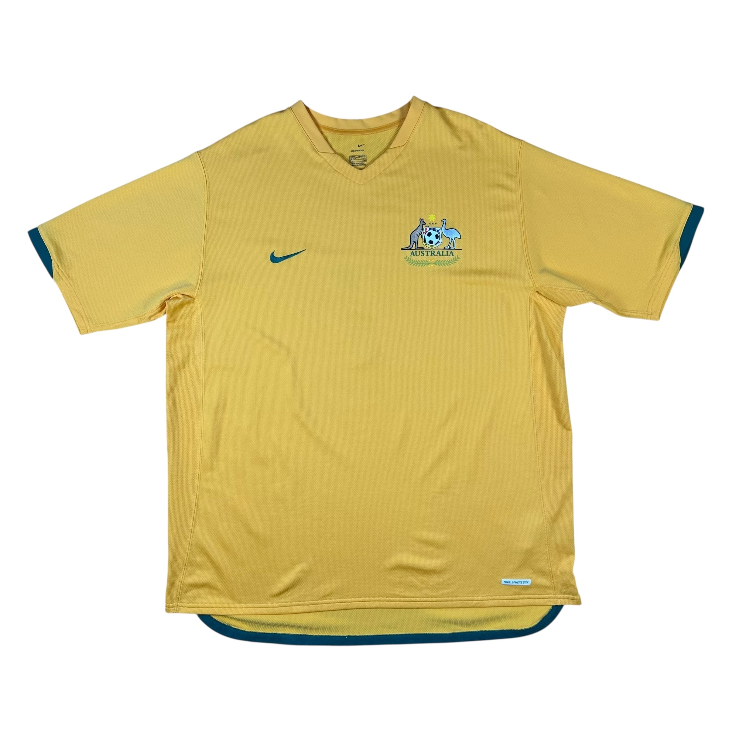 Australia 2006 Home Shirt (XXL) Leckie #7