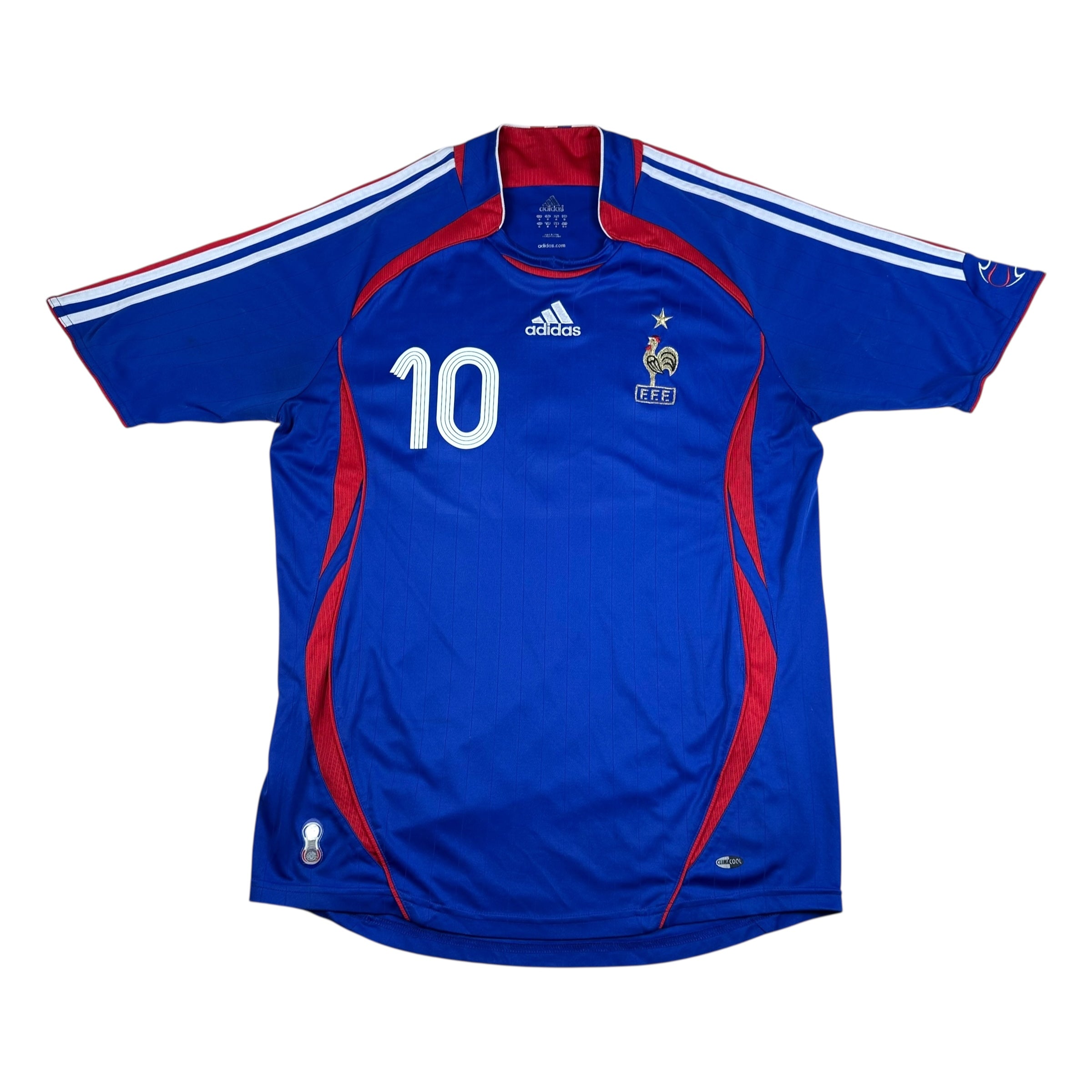 France 2006 Home Shirt (M) Zidane #10
