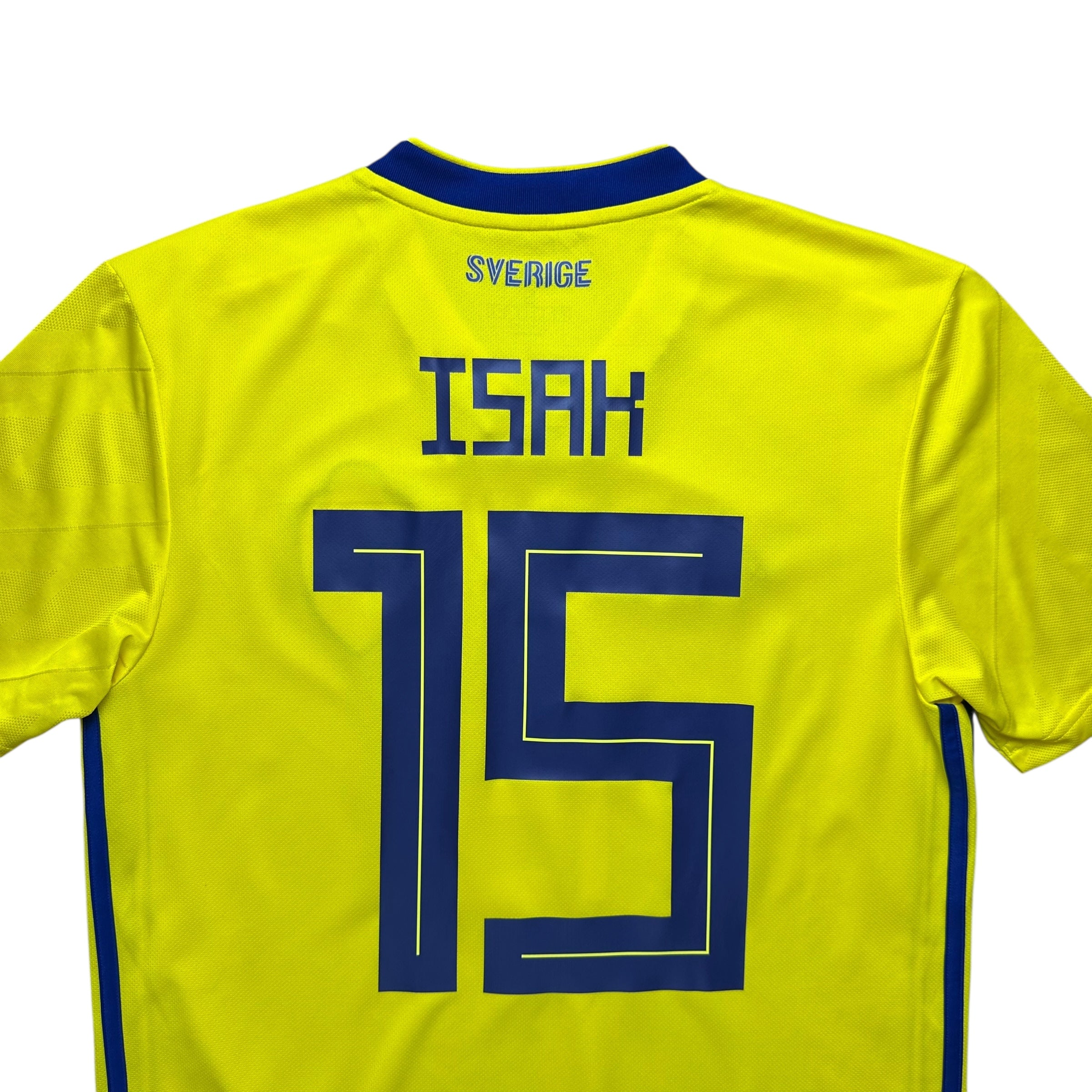 Sweden 2018 Home Shirt (S) Isak #15