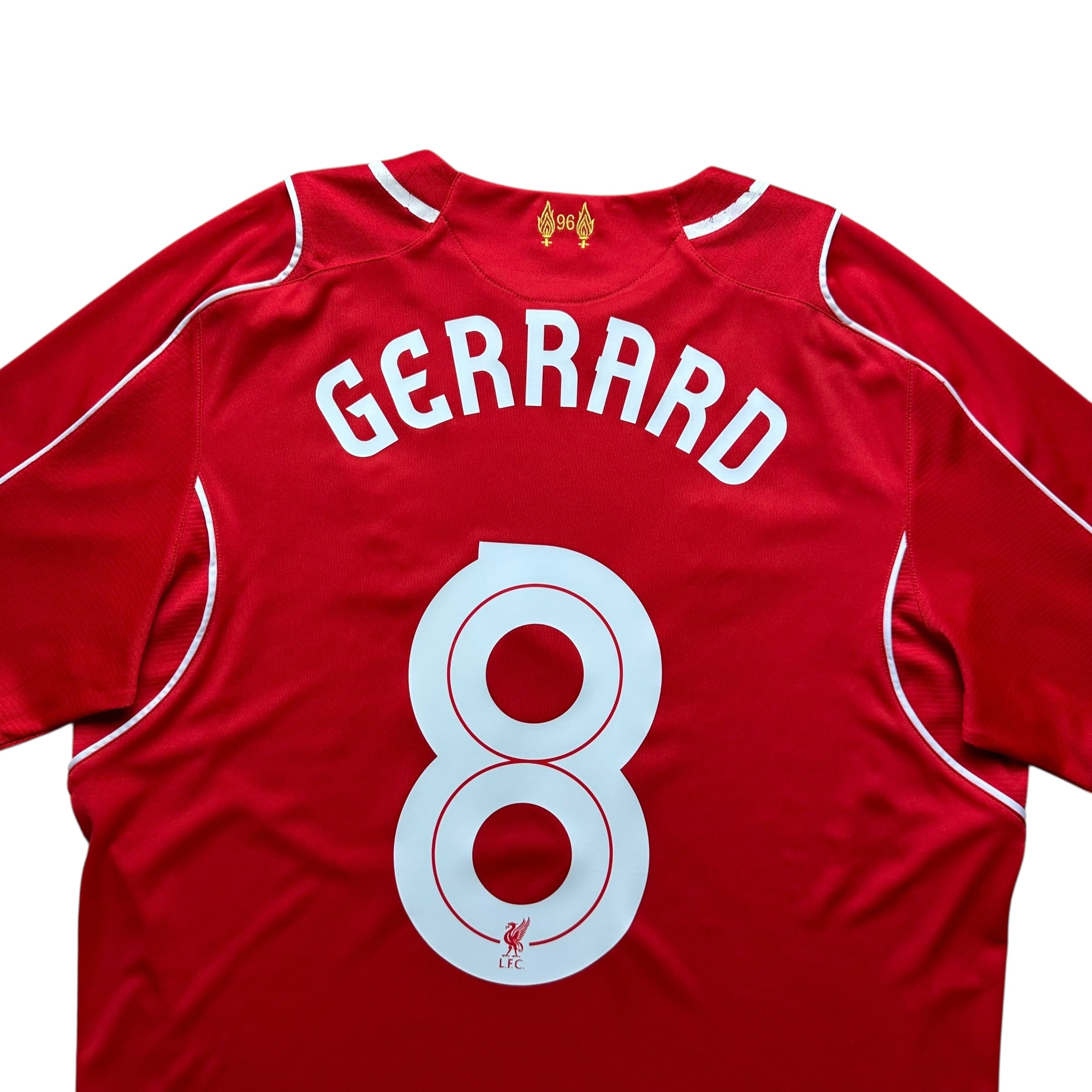 Liverpool 2014-15 Home Shirt (L) Gerrard #8