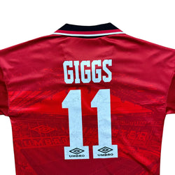 Manchester United 1994-96 Home Shirt (L) Giggs #11