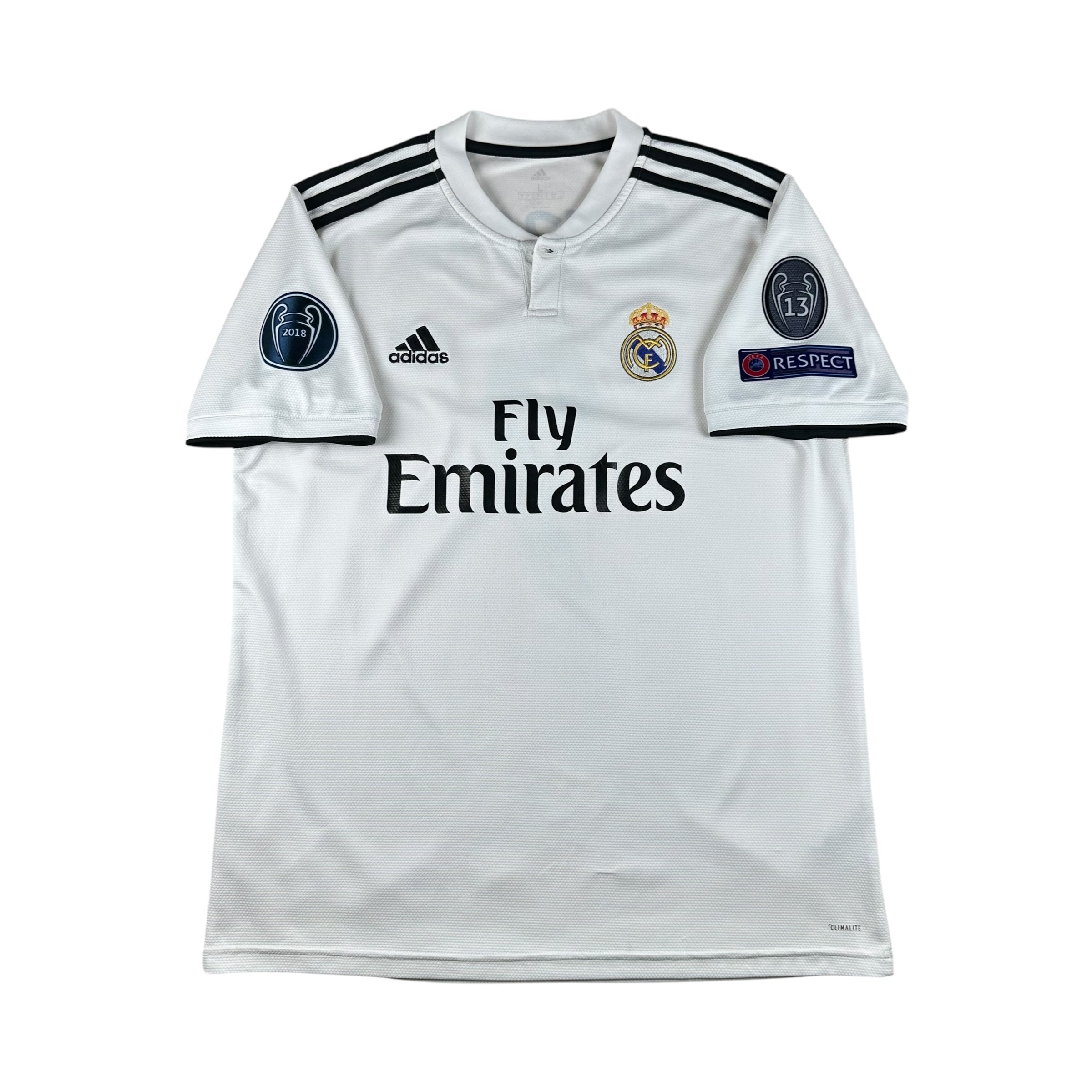 Real Madrid 2018-19 Home Shirt (L) Benzema #9