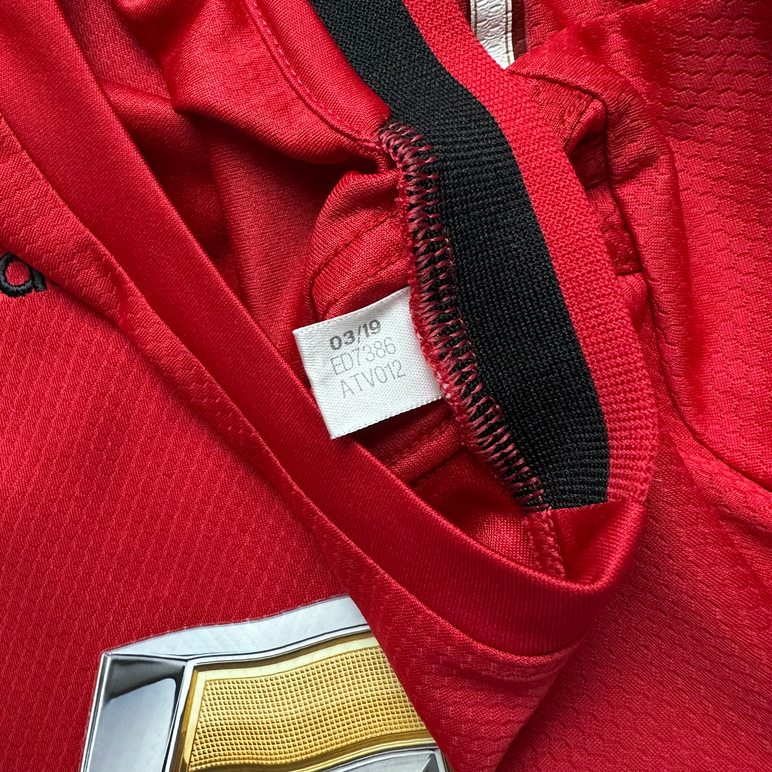 Manchester United 2019-20 Legends Match V FC Bayern Munchen Home Shirt (M) Solskjaer #20