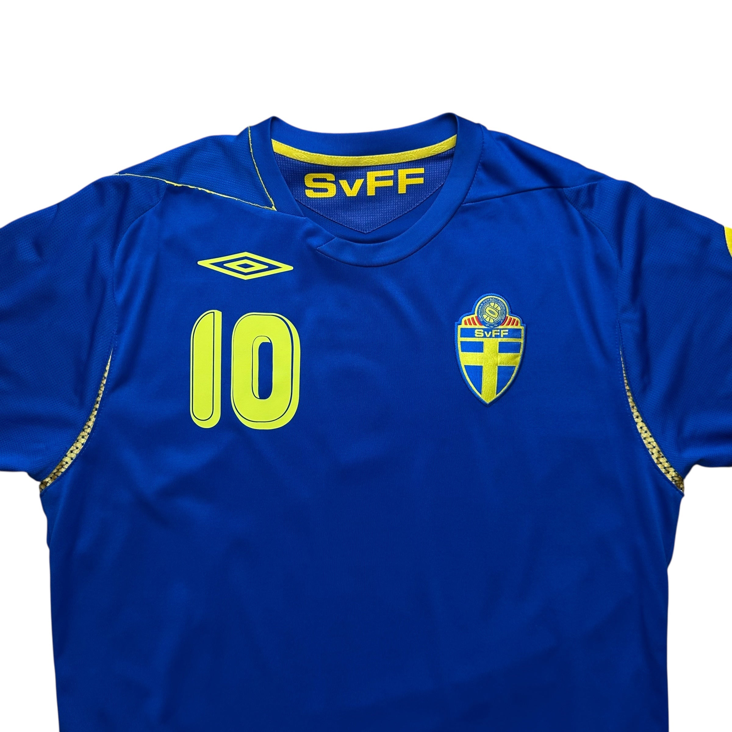 Sweden 2006 Away Shirt (L) Ibrahimovic #10