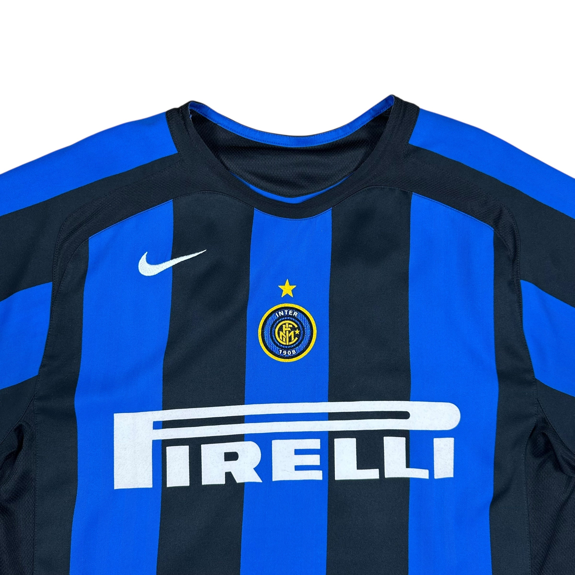 Inter Milan 2005-06 Home Shirt (M) Adriano #10