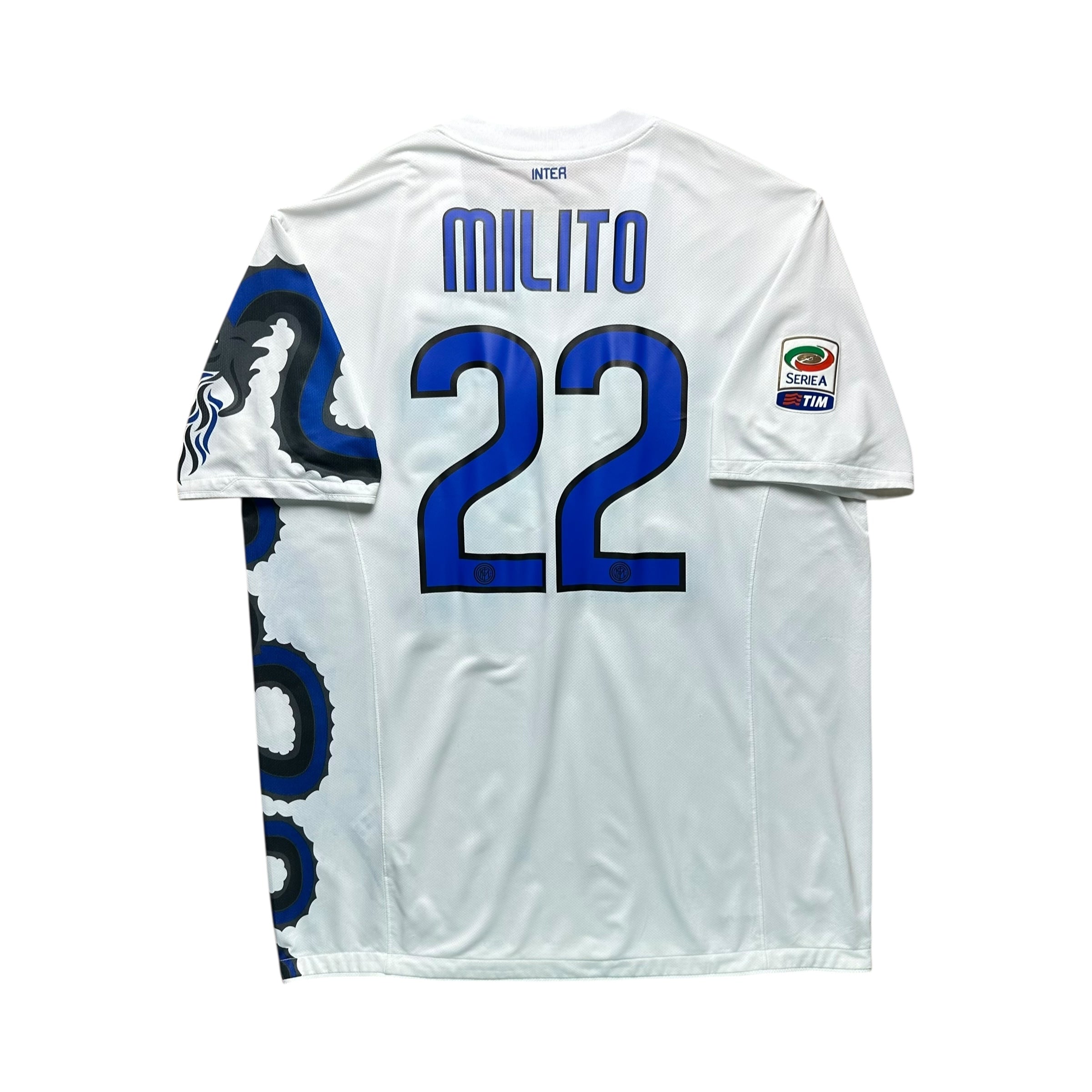 Inter Milan 2010-11 Away Shirt (XL) Milito #22