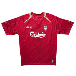 Liverpool 2005-06 European Home Shirt (M) Gerrard #8