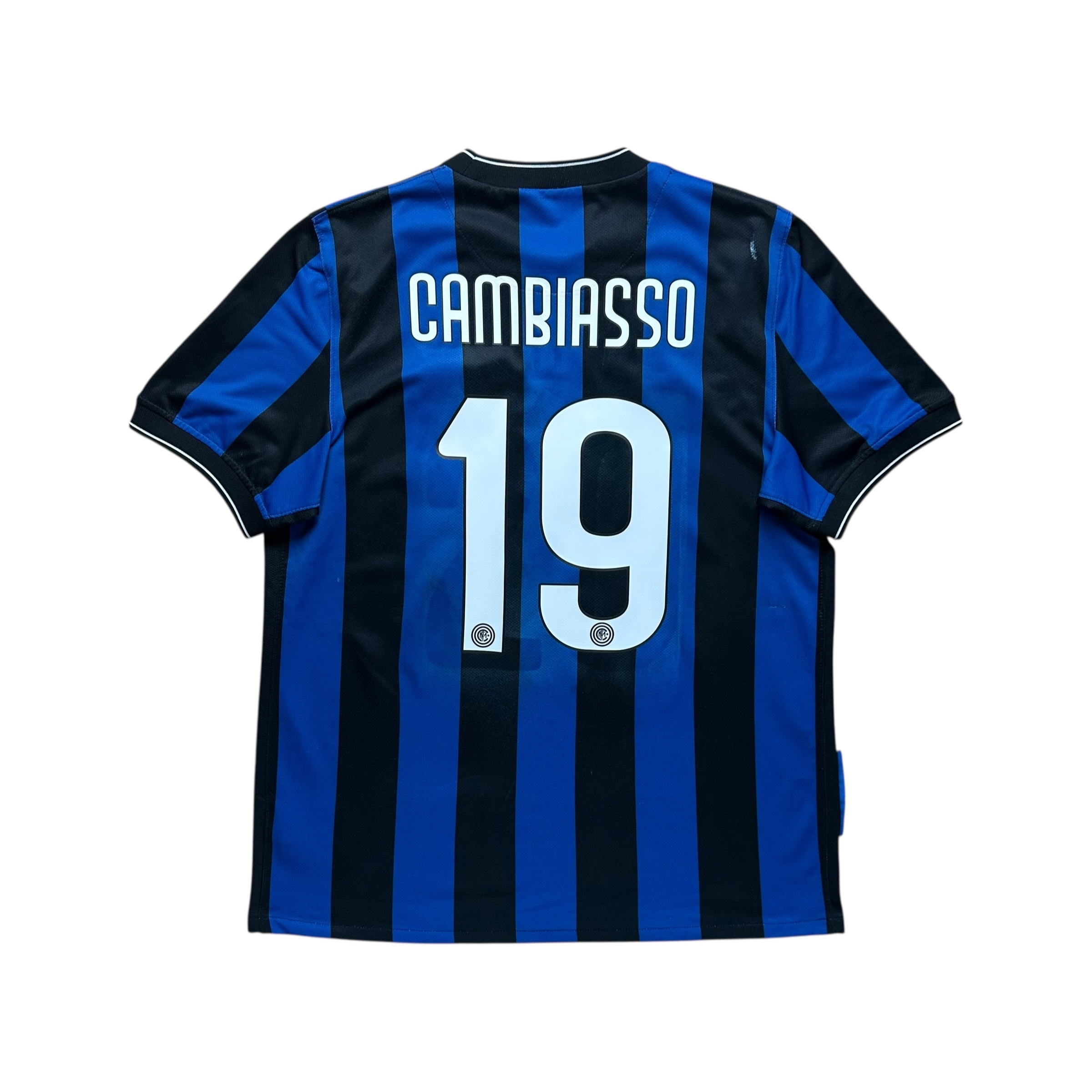 Inter Milan 2009-10 Home Shirt (L) Cambiasso #19