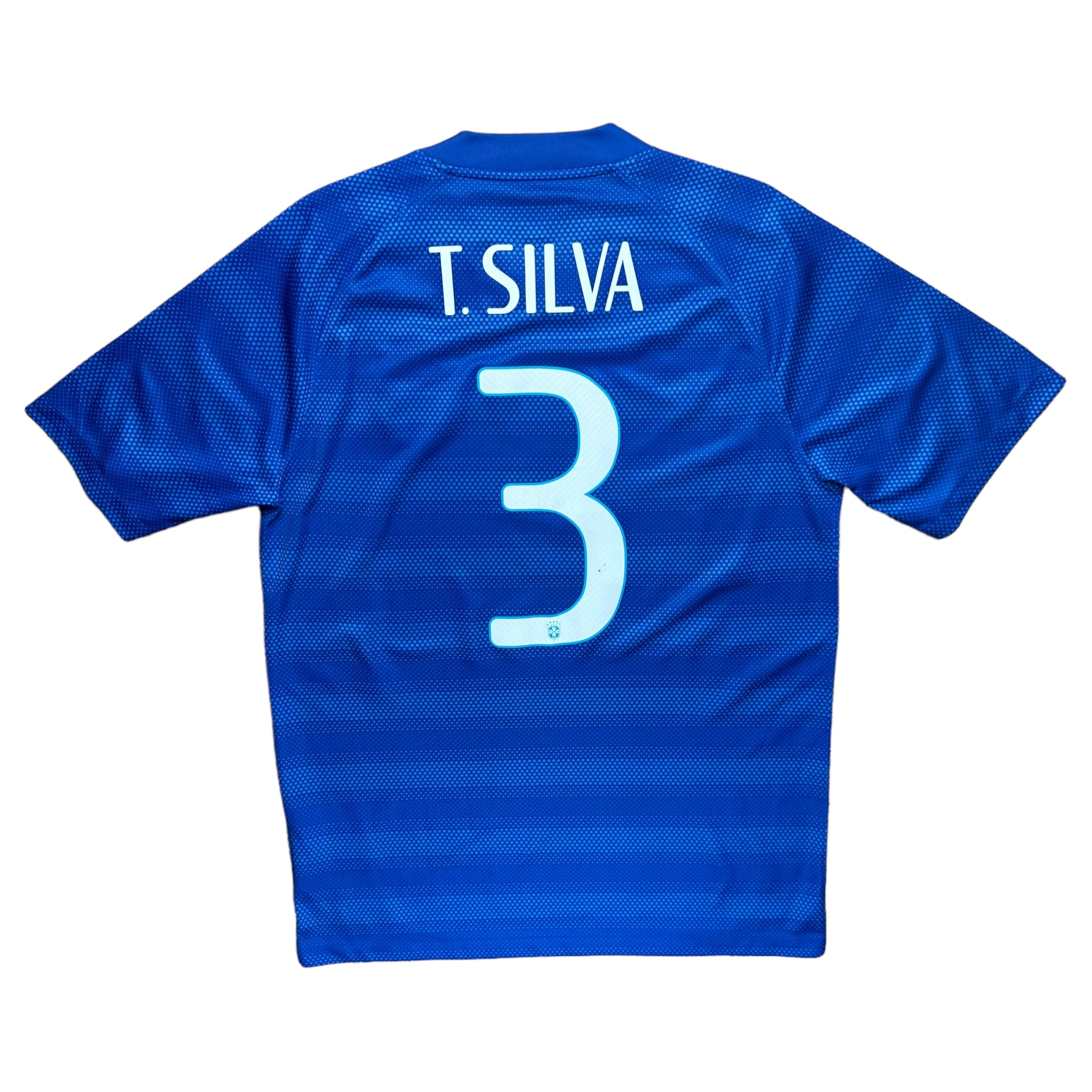 Brazil 2014 Away Shirt (M) T.Silva #3