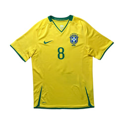 Brazil 2008 Home Shirt (M) Kaka #8