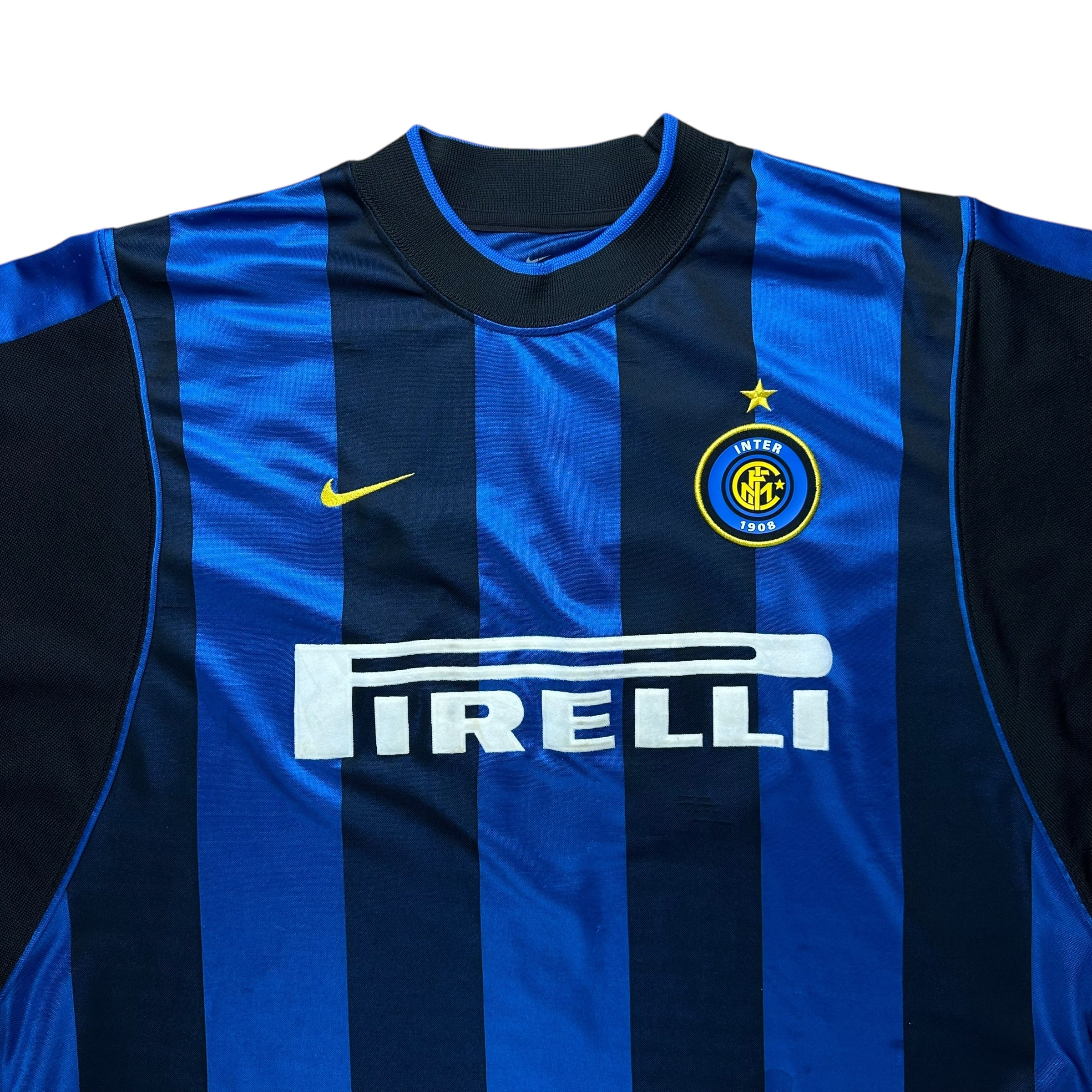 Inter Milan 2000-01 Home Shirt (XL) Ronaldo #9