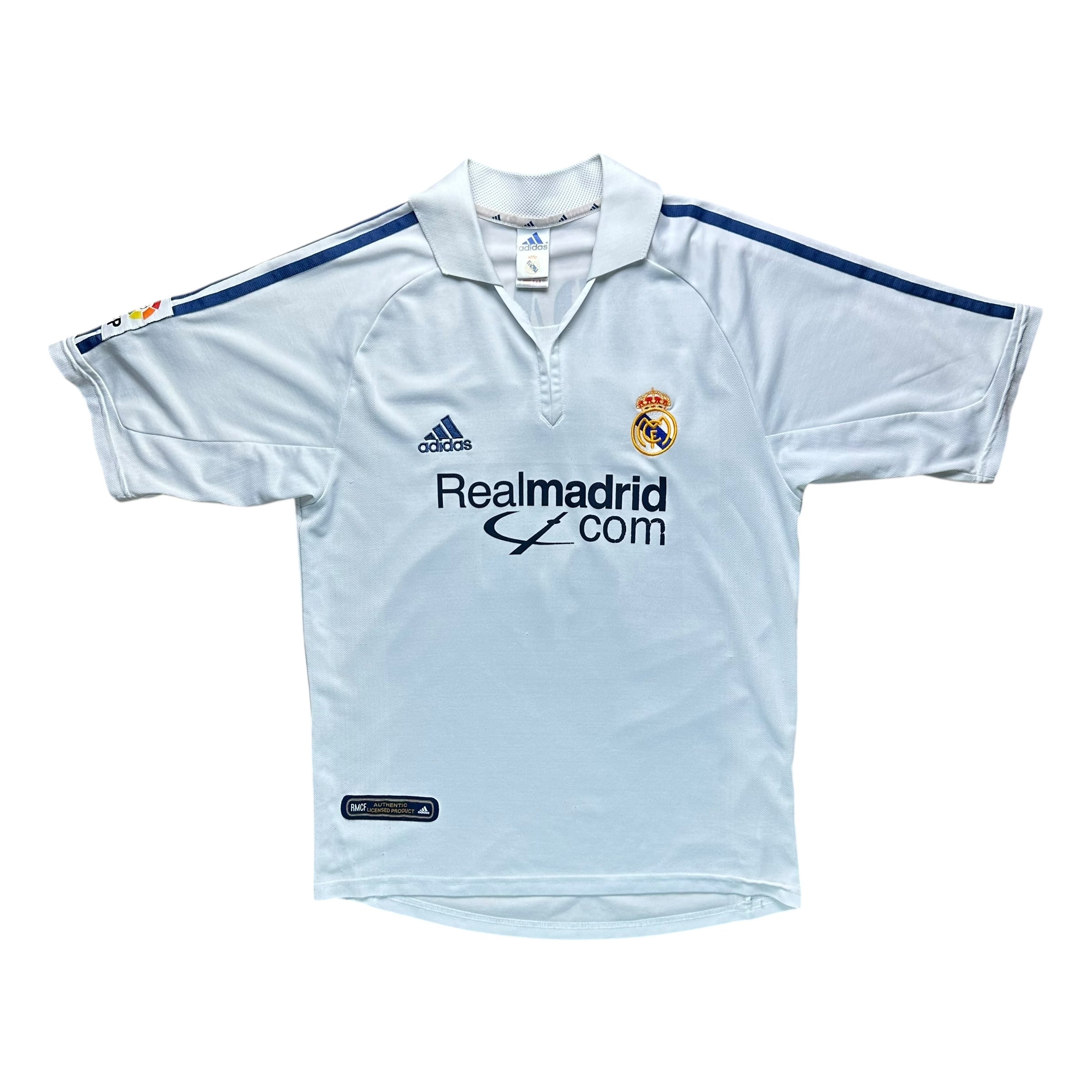 Real Madrid 2001-02 Home Shirt (S) Zidane #5