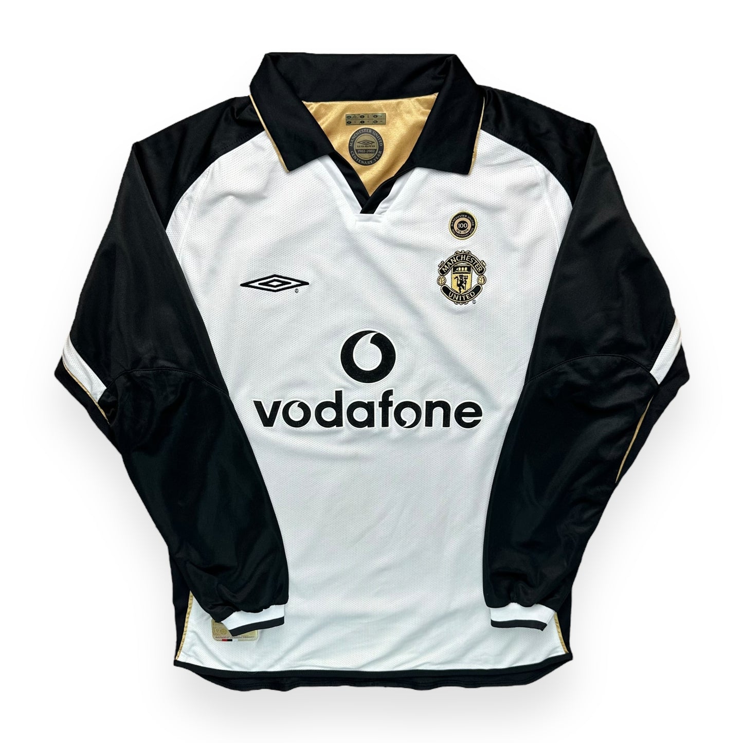 Manchester United 2001-02 Away Reversible Shirt (M)