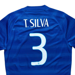 Brazil 2014 Away Shirt (M) T.Silva #3