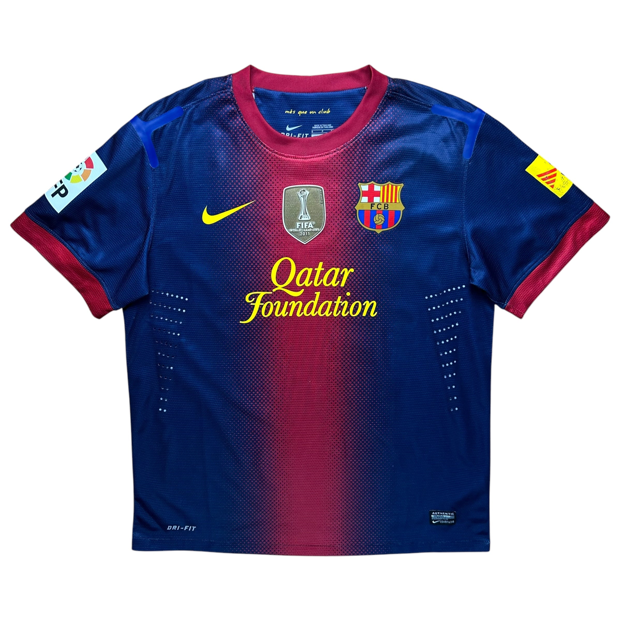 Barcelona 2012-13 Home Shirt (S) Jordi Alba #18