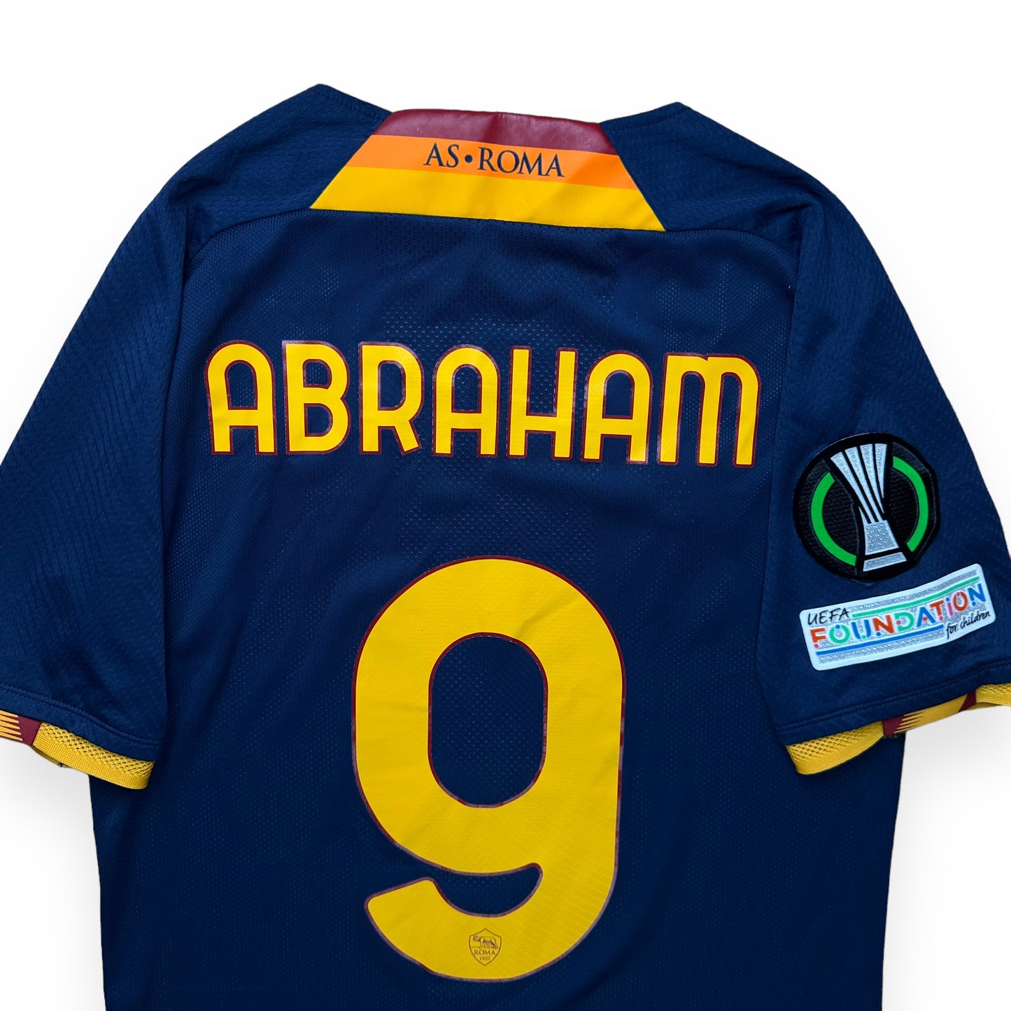 AS Roma 2021-22 Fourth Shirt (M) Abraham #9