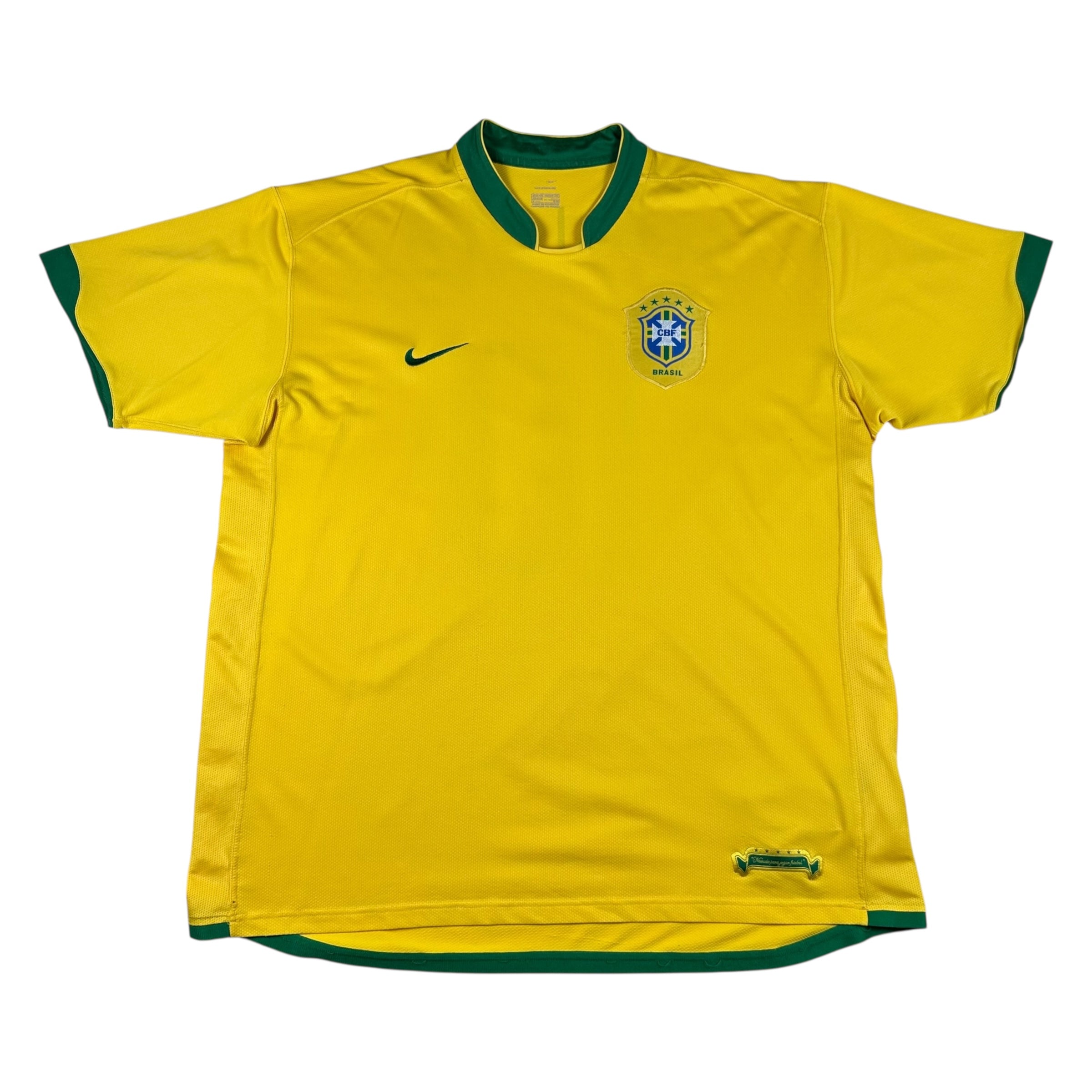 Brazil 2006 Home Shirt (XXL) Ronaldinho #10