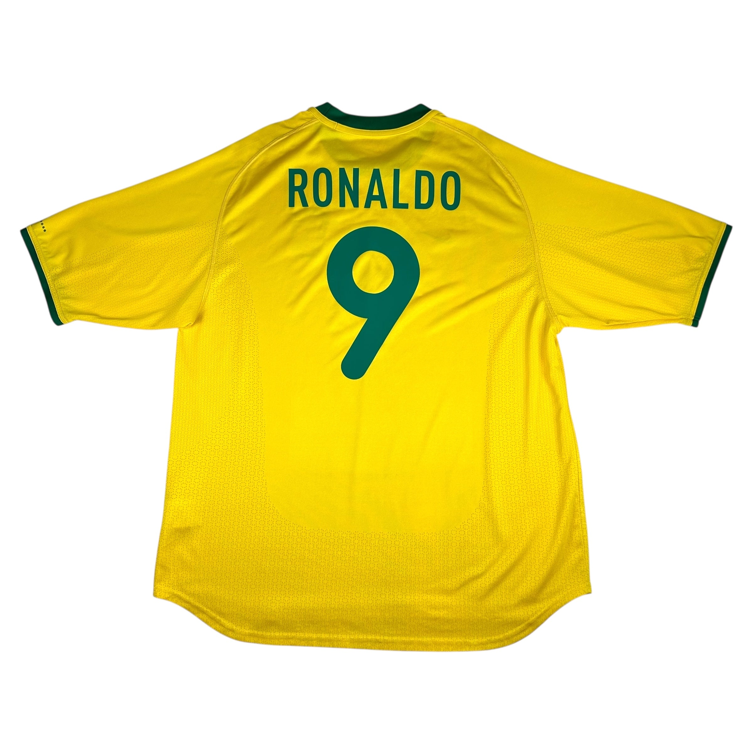 Brazil 2000 Home Shirt (XL) Ronaldo #9