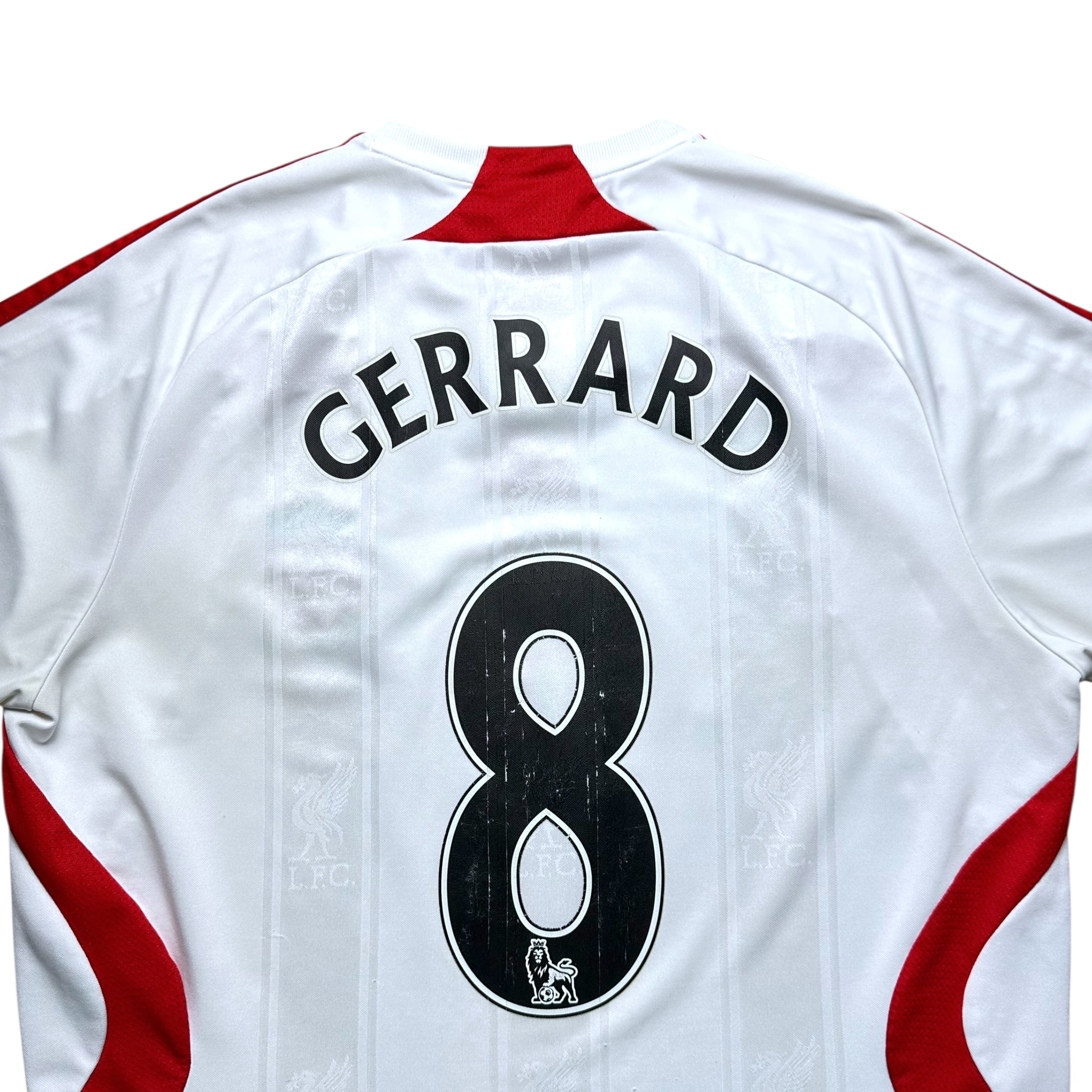 Liverpool 2007-08 Away Shirt (XL) Gerrard #8