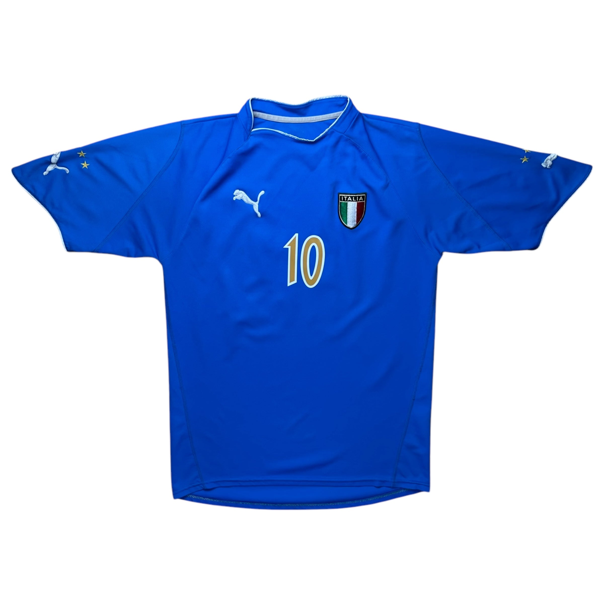 Italy 2003 Home Shirt (L) Totti #10