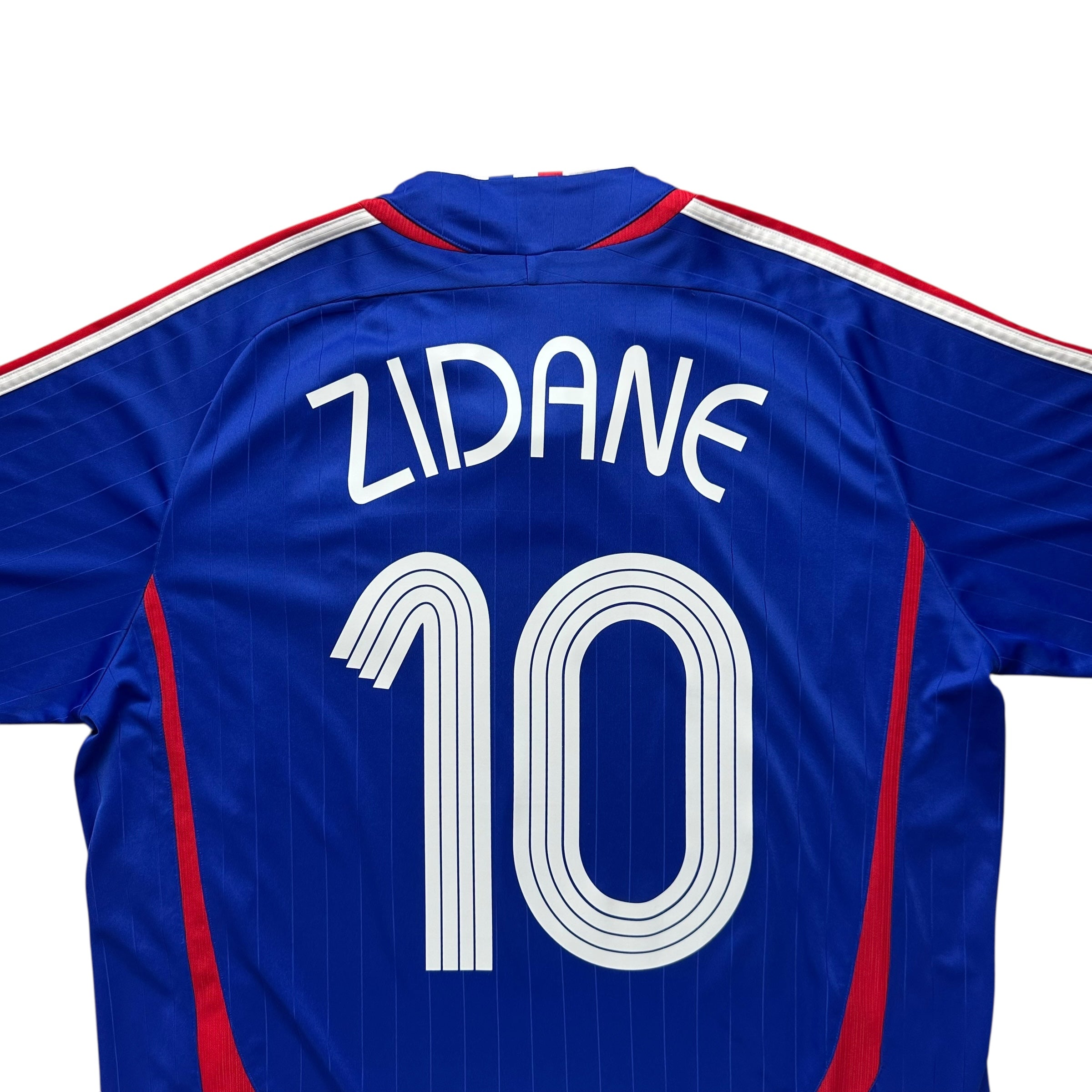 France 2006 Home Shirt (L) Zidane #10