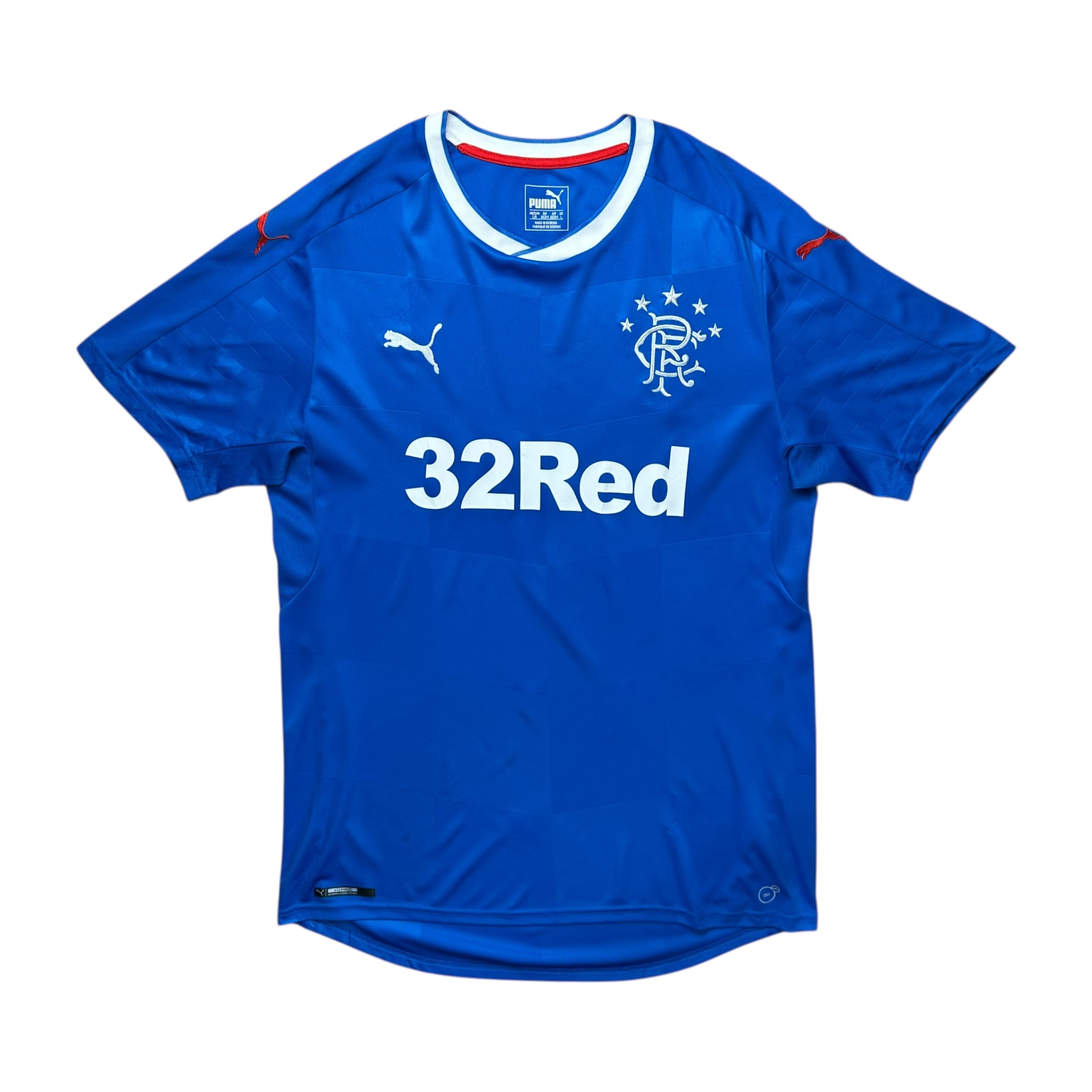 Rangers 2017-18 Home Shirt (L)