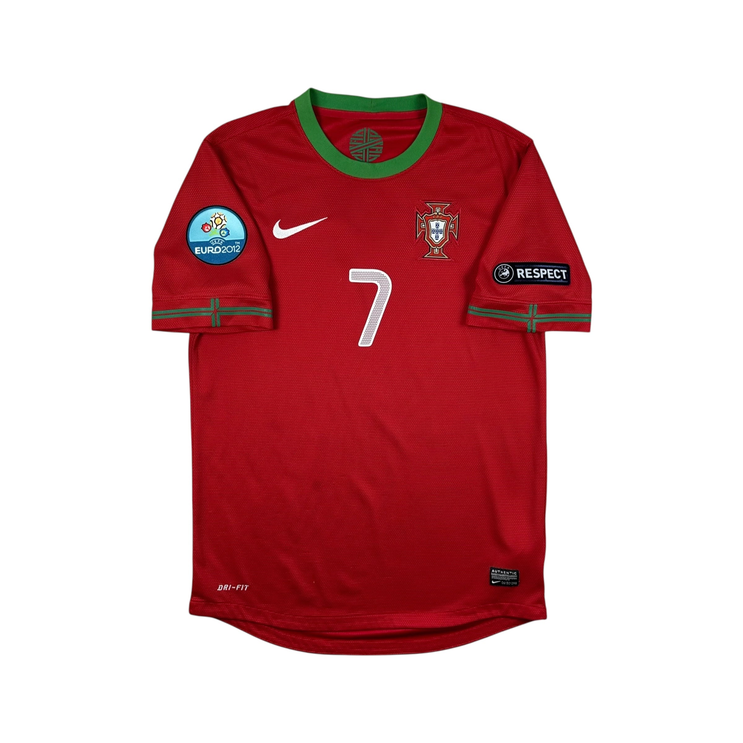 Portugal 2012 Home Shirt (S) Ronaldo #7