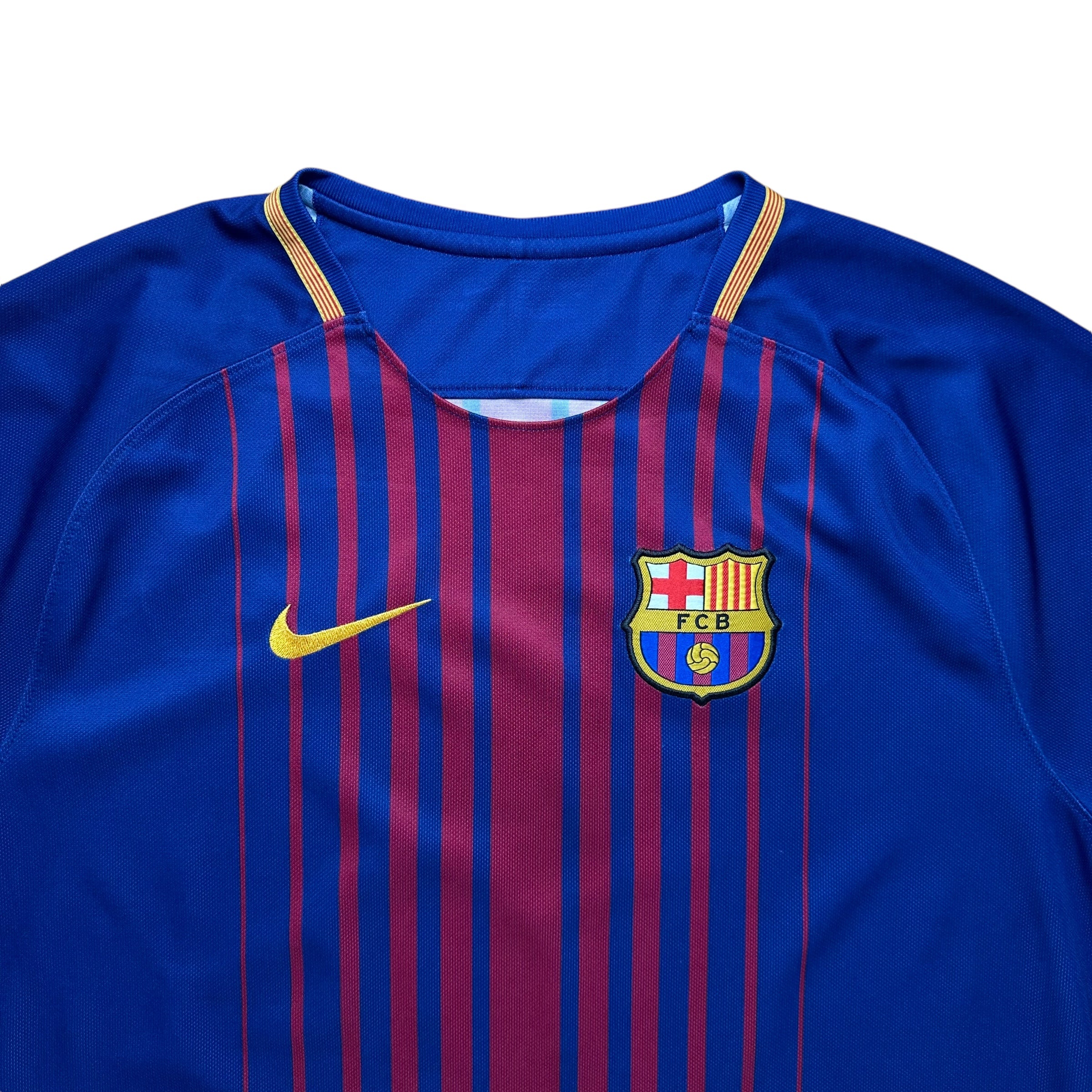 Barcelona 2017-18 Home Shirt (XL)