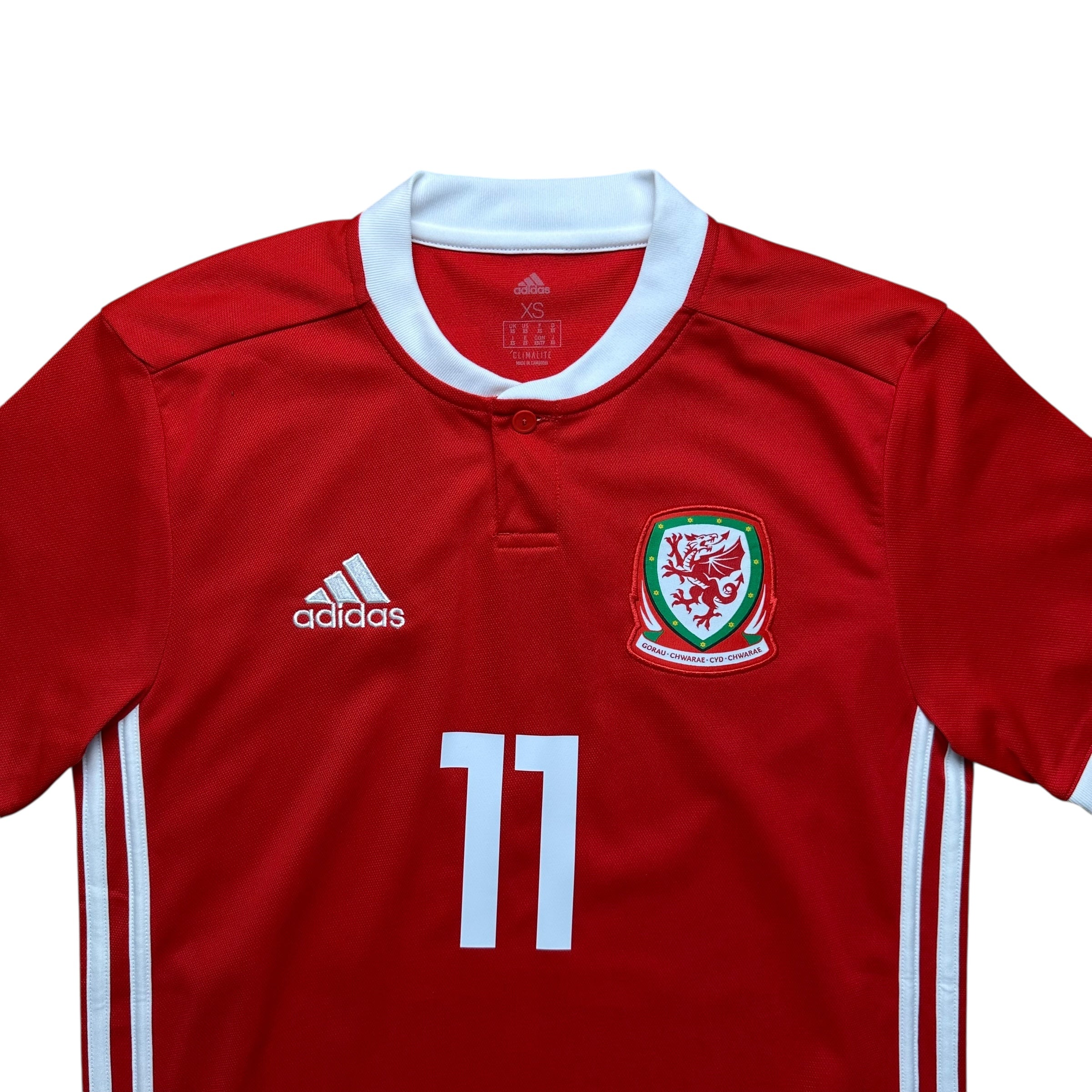 Wales 2018 Home Shirt (XS) Bale #11
