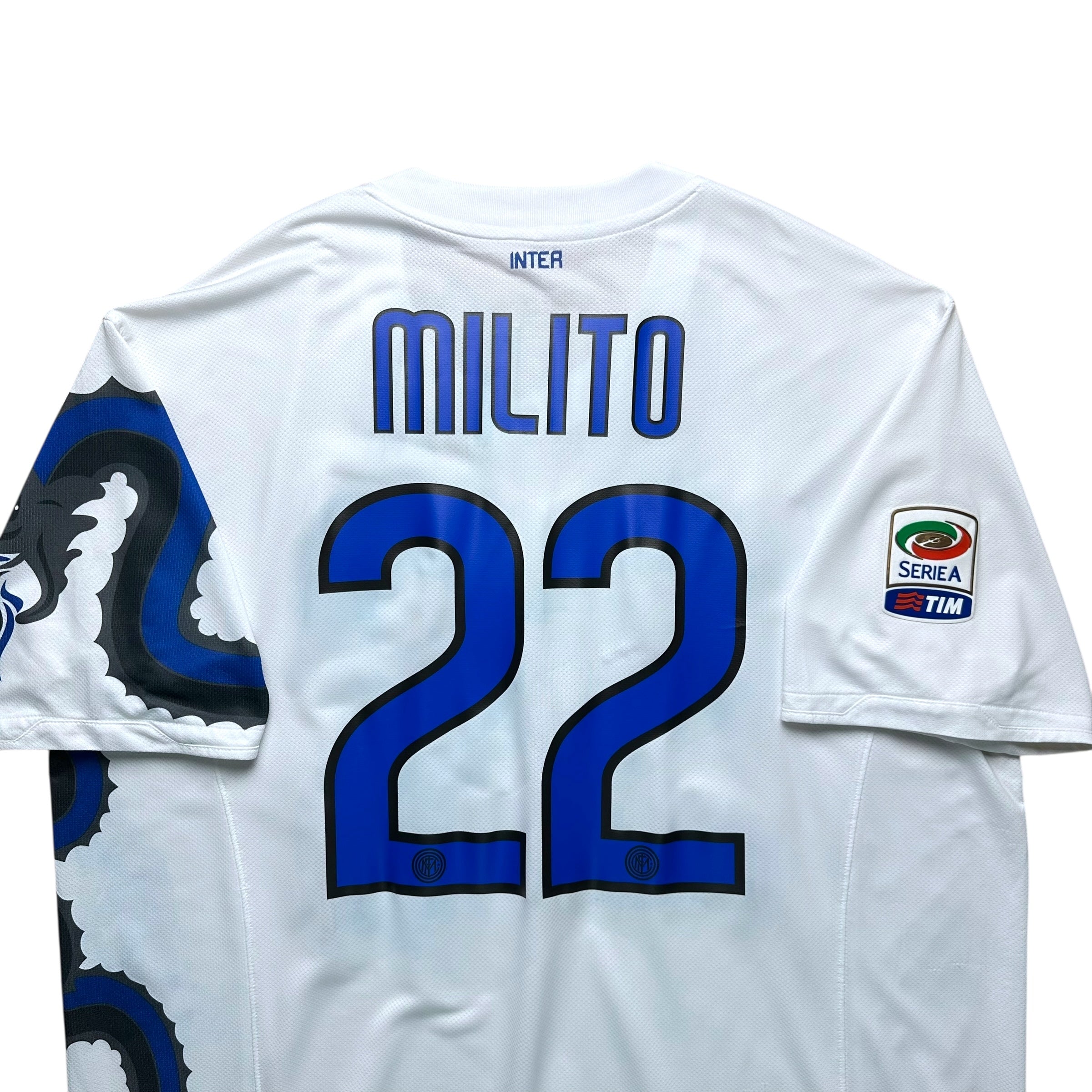 Inter Milan 2010-11 Away Shirt (XL) Milito #22