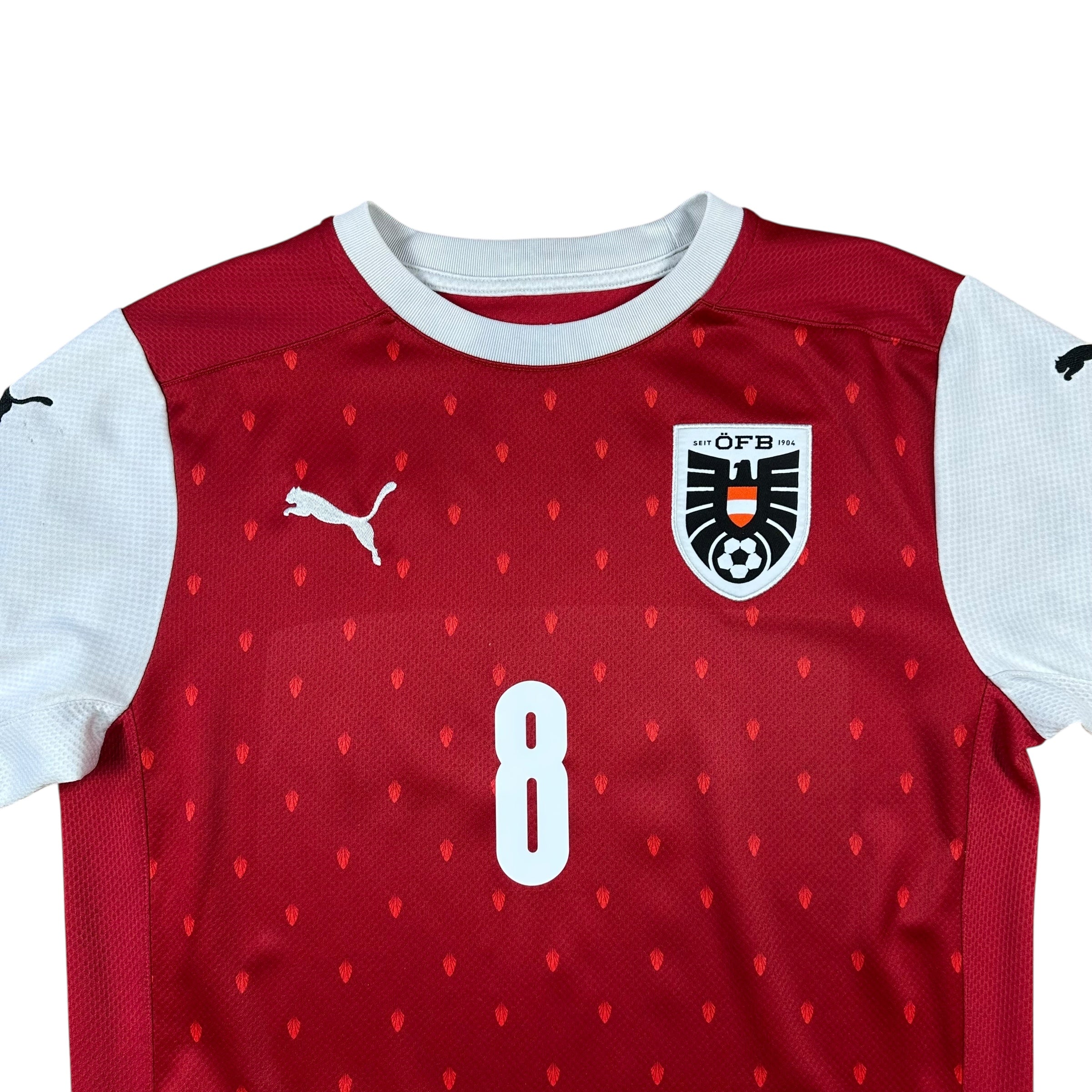Austria 2020 Home Shirt (S) Alaba #8