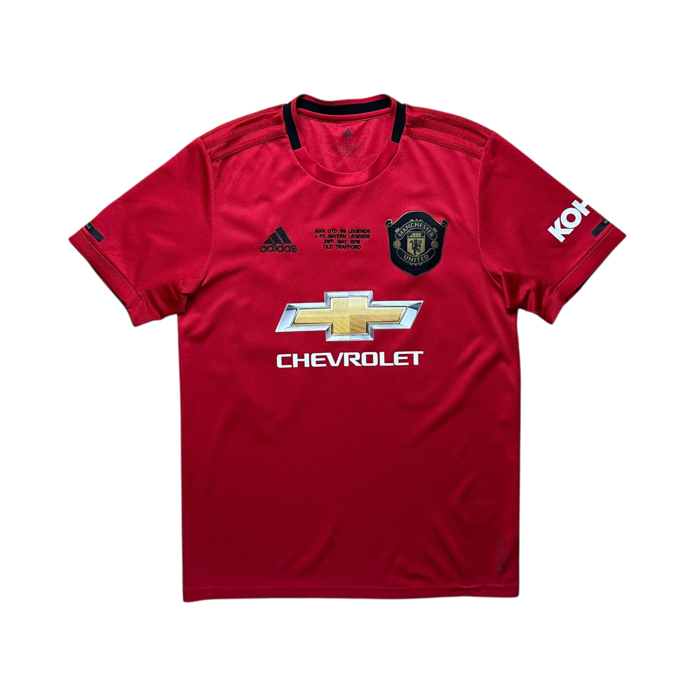 Manchester United 2019-20 Legends Match V FC Bayern Munchen Home Shirt (M) Solskjaer #20