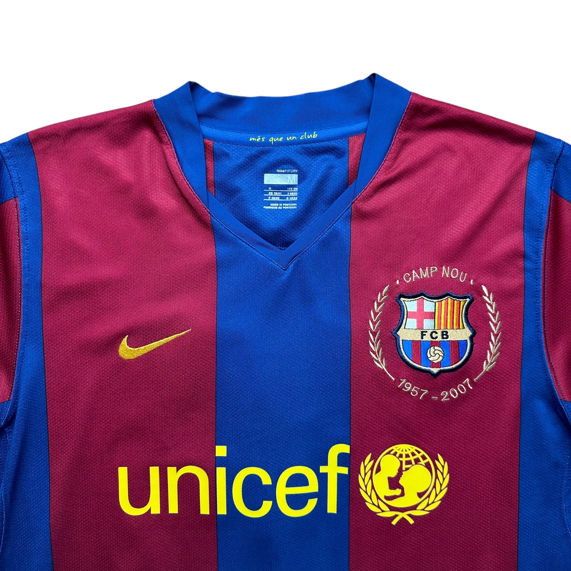 Barcelona 2007-08 Home Shirt (M) Messi #19