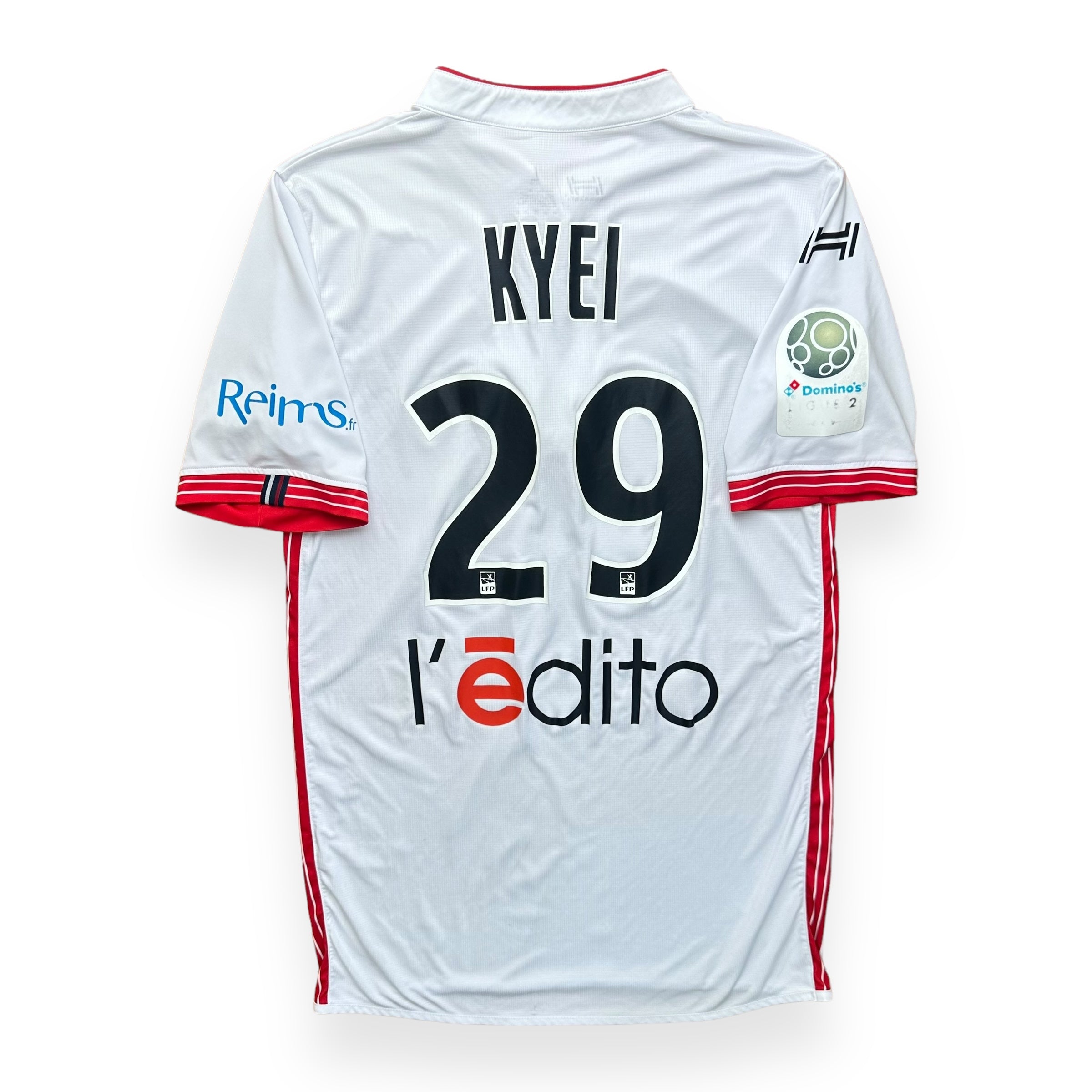 Stade De Reims 2016-17 Away Shirt (L) Kyei #29