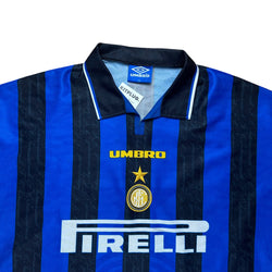 Inter Milan 1996-97 Home Shirt (XL) Ronaldo #10