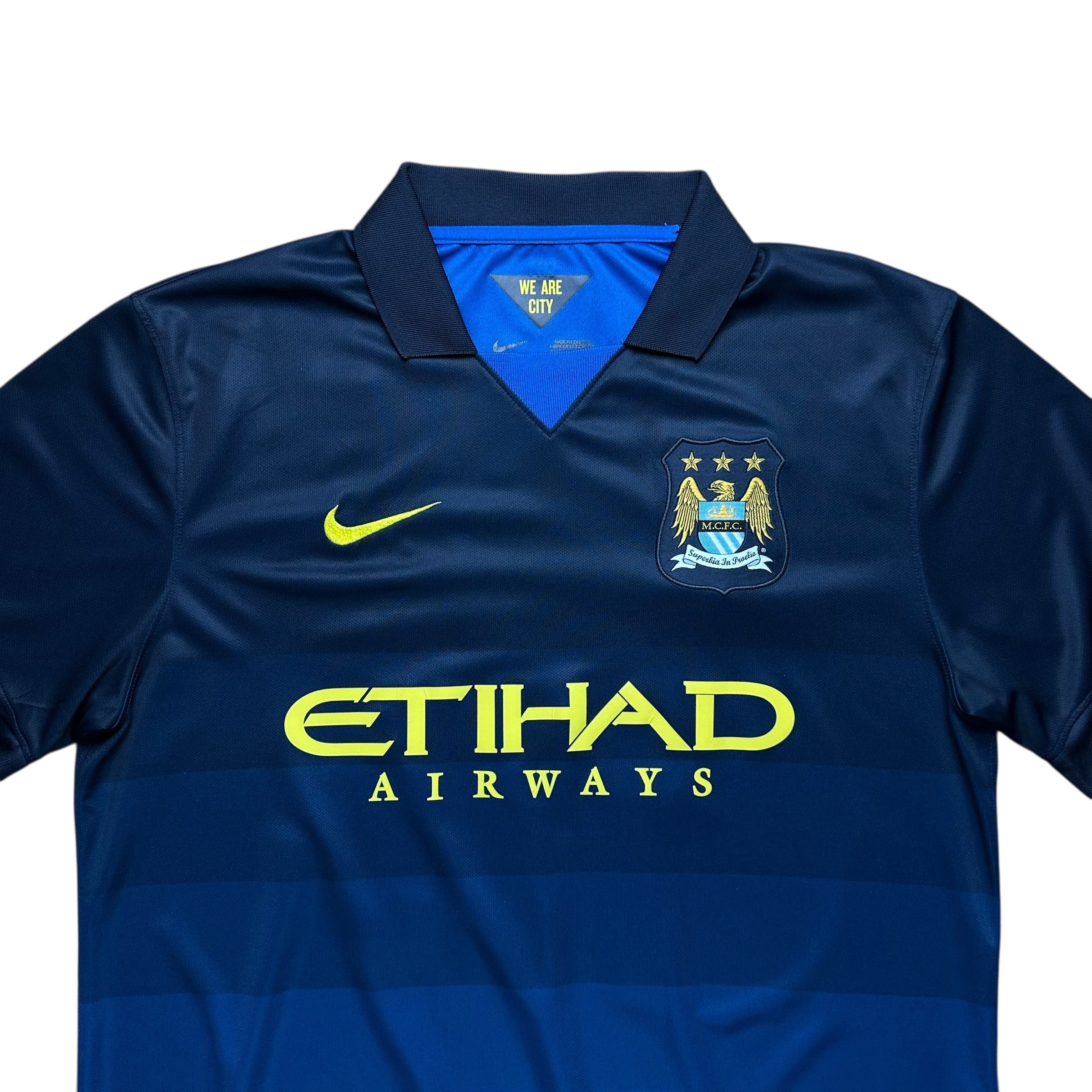 Manchester City 2014-15 Away Shirt (L) Kun Agüero #16