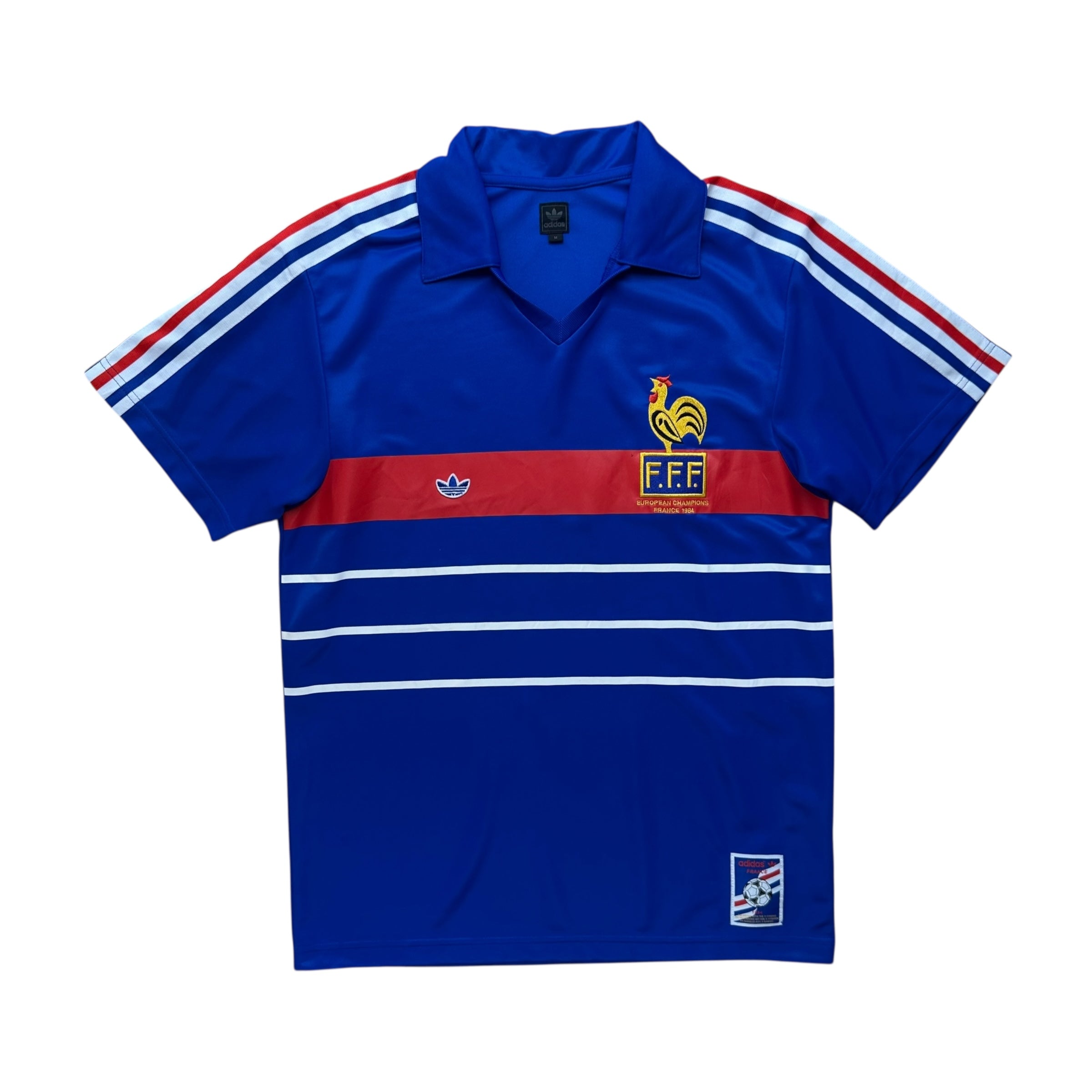 France 1984 Adidas Originals Home Shirt (M)