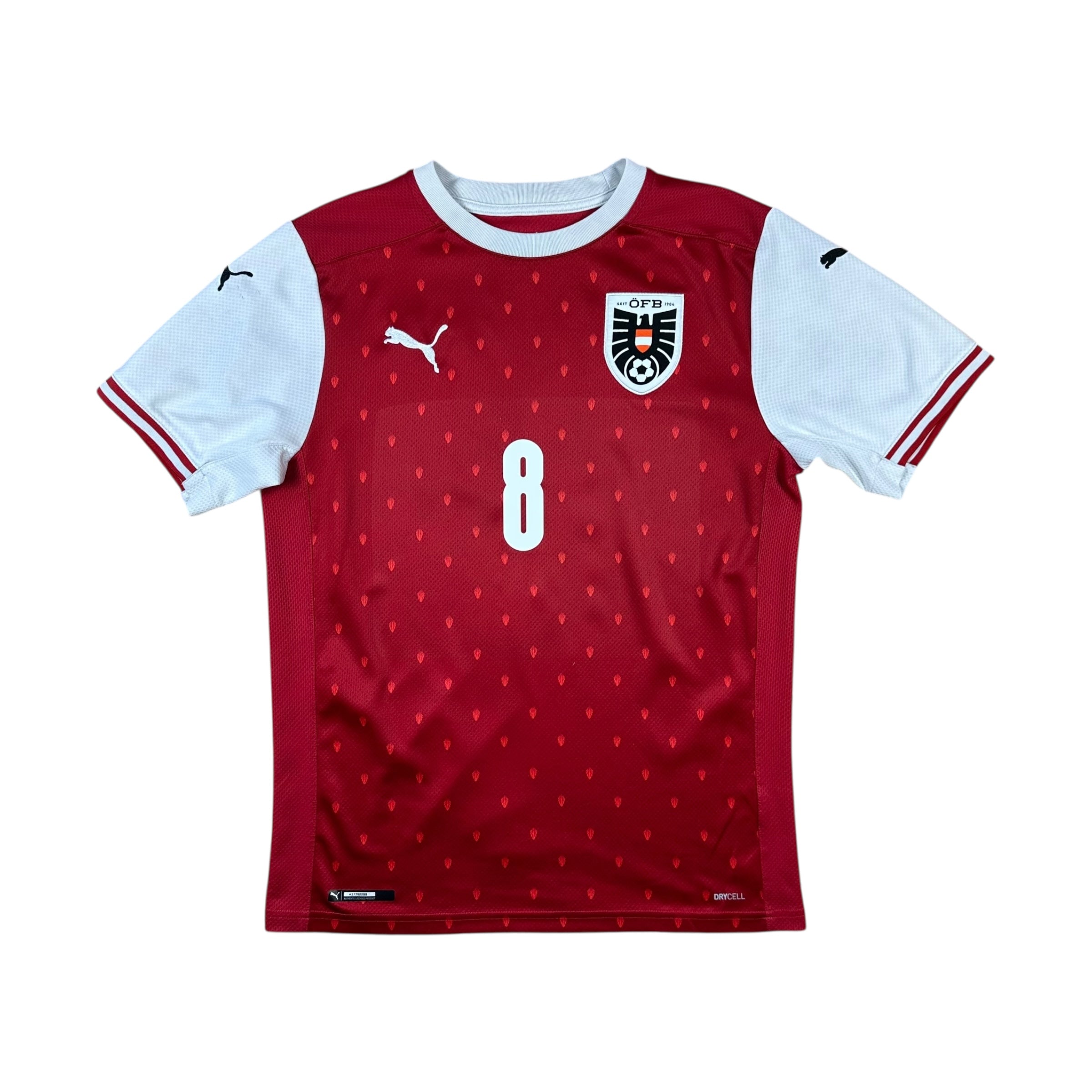 Austria 2020 Home Shirt (S) Alaba #8