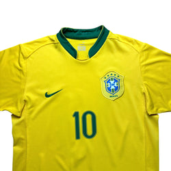Brazil 2006 Home Shirt (M) Ronaldinho #10