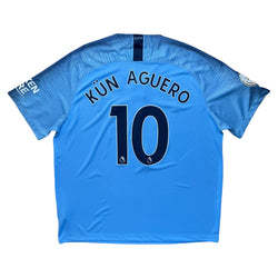 Manchester City 2019-20 Home Shirt (XXL) Aguero #10